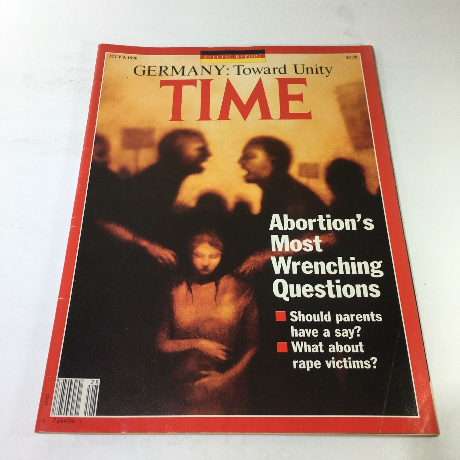 Time Magazine: July 9 1990 - Abortion's Most Wrenching Questions Newsstand