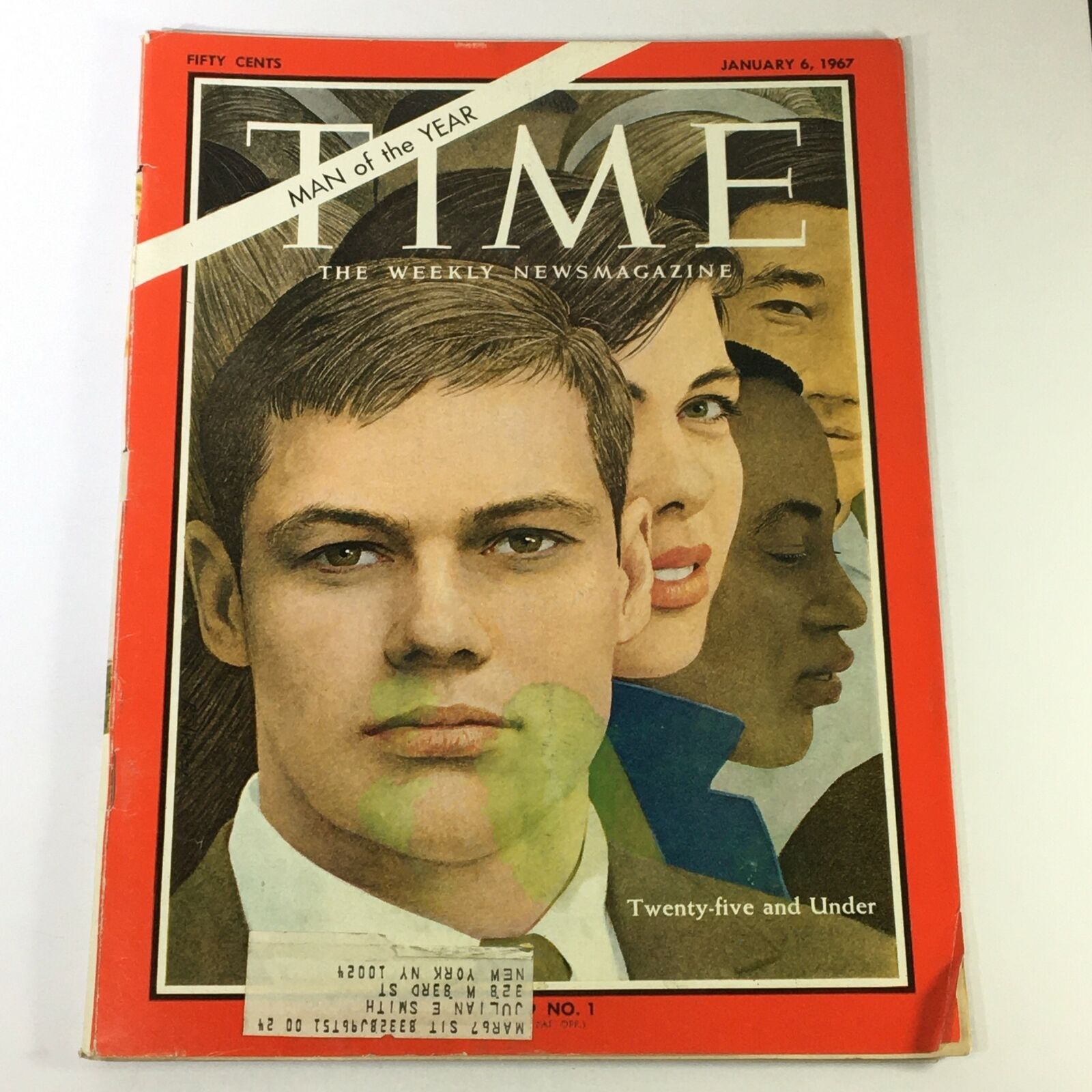 VTG Time Magazine January 6 1967 - Man of the Year / Twenty-five and Under