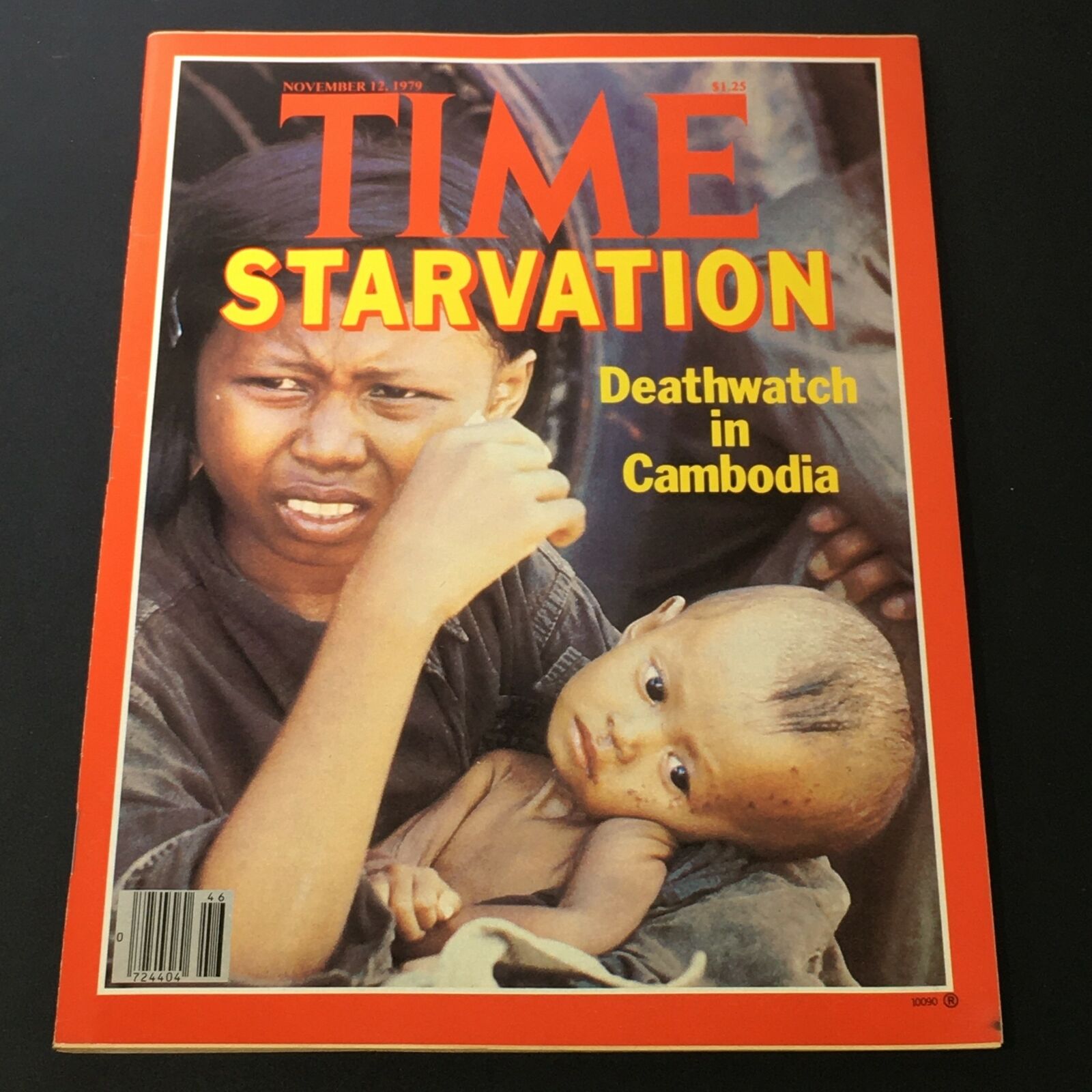 VTG Time Magazine November 12 1979 - Starvation Deathwatch in Cambodia