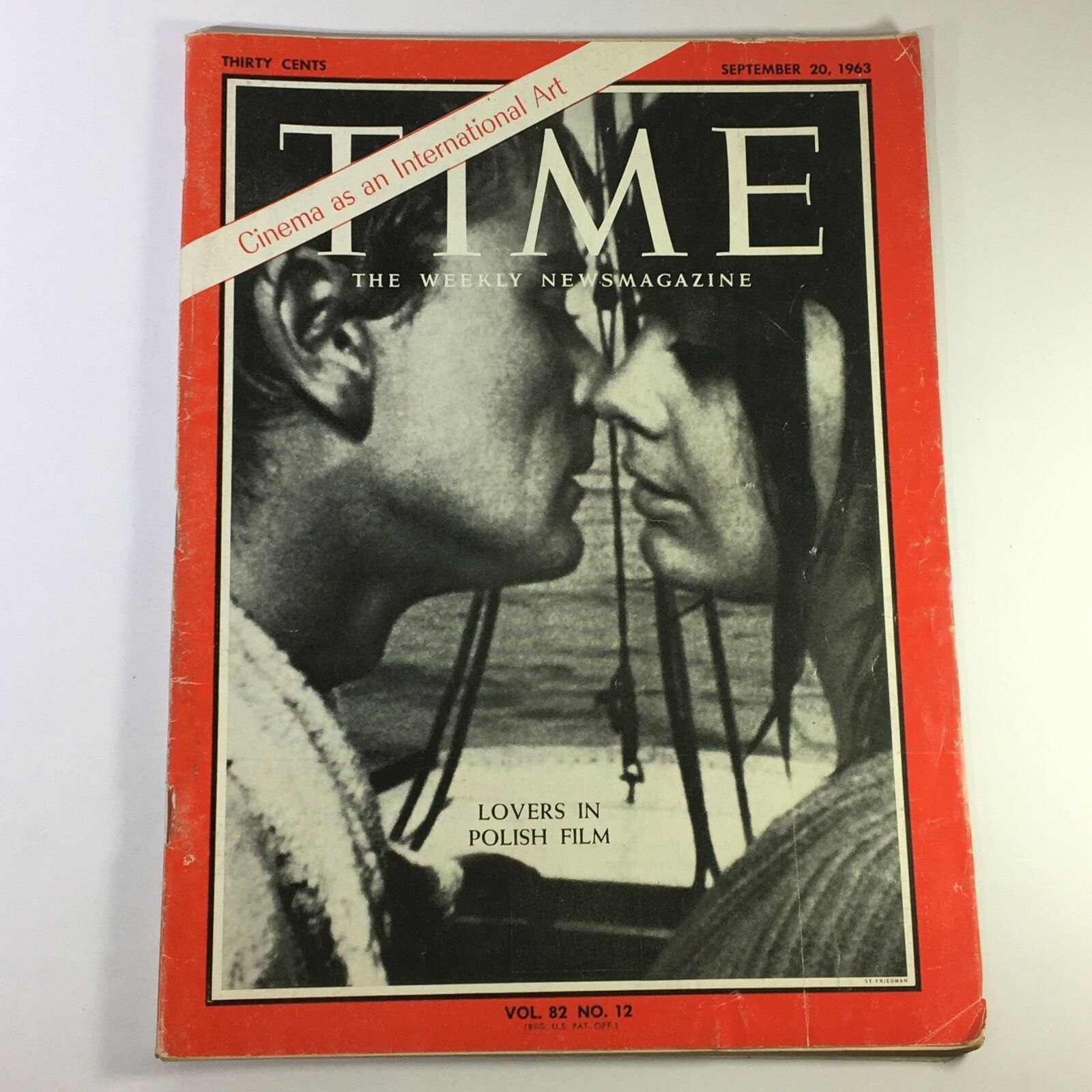 VTG Time Magazine September 20 1963 - Lovers in Polish Film / International Art