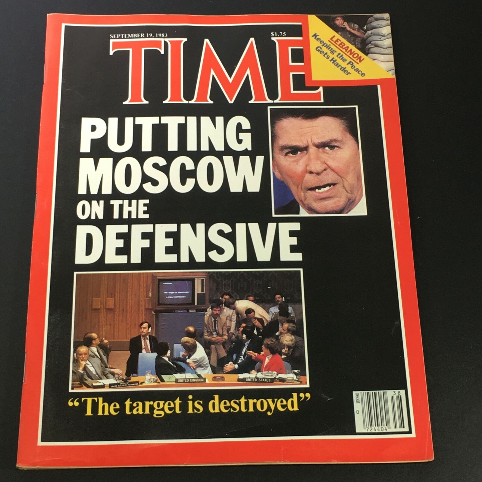 VTG Time Magazine September 19 1983 - Putting Moscow on the Defensive