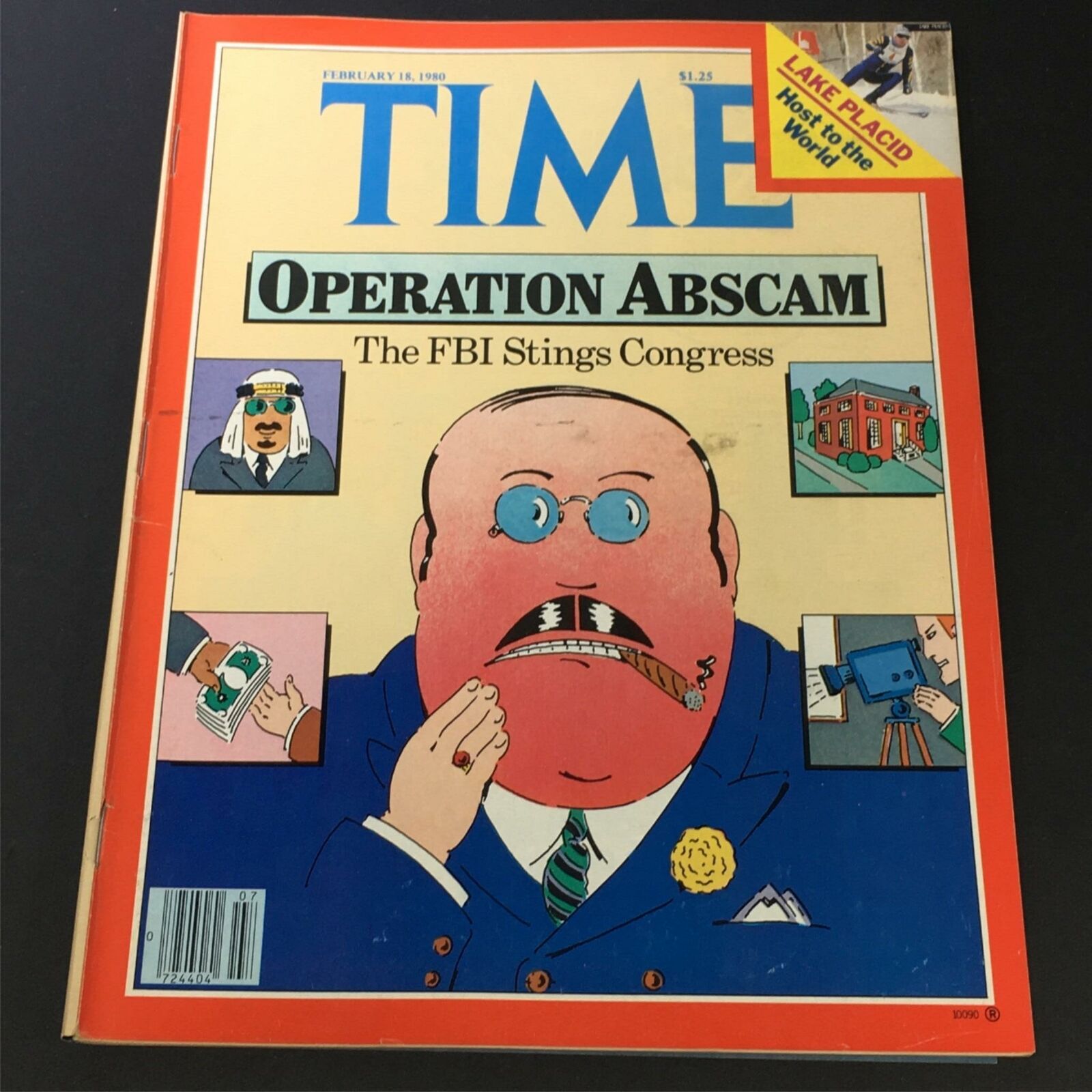 VTG Time Magazine February 18 1980 - Operation Abscam / Tghe FBI Stings Congress