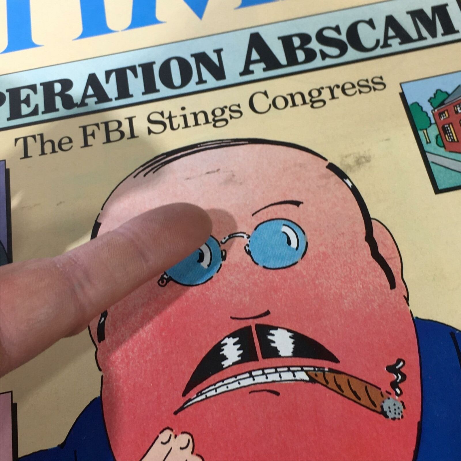 VTG Time Magazine February 18 1980 - Operation Abscam / Tghe FBI Stings Congress