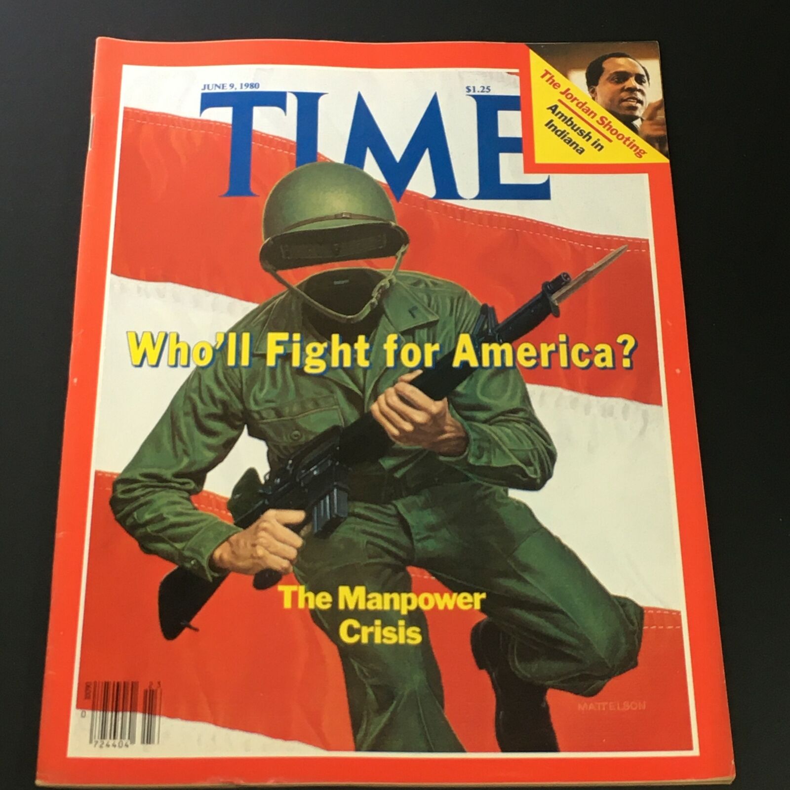 VTG Time Magazine June 9 1980 - The Manpower Crisis / The Jordan Shooting