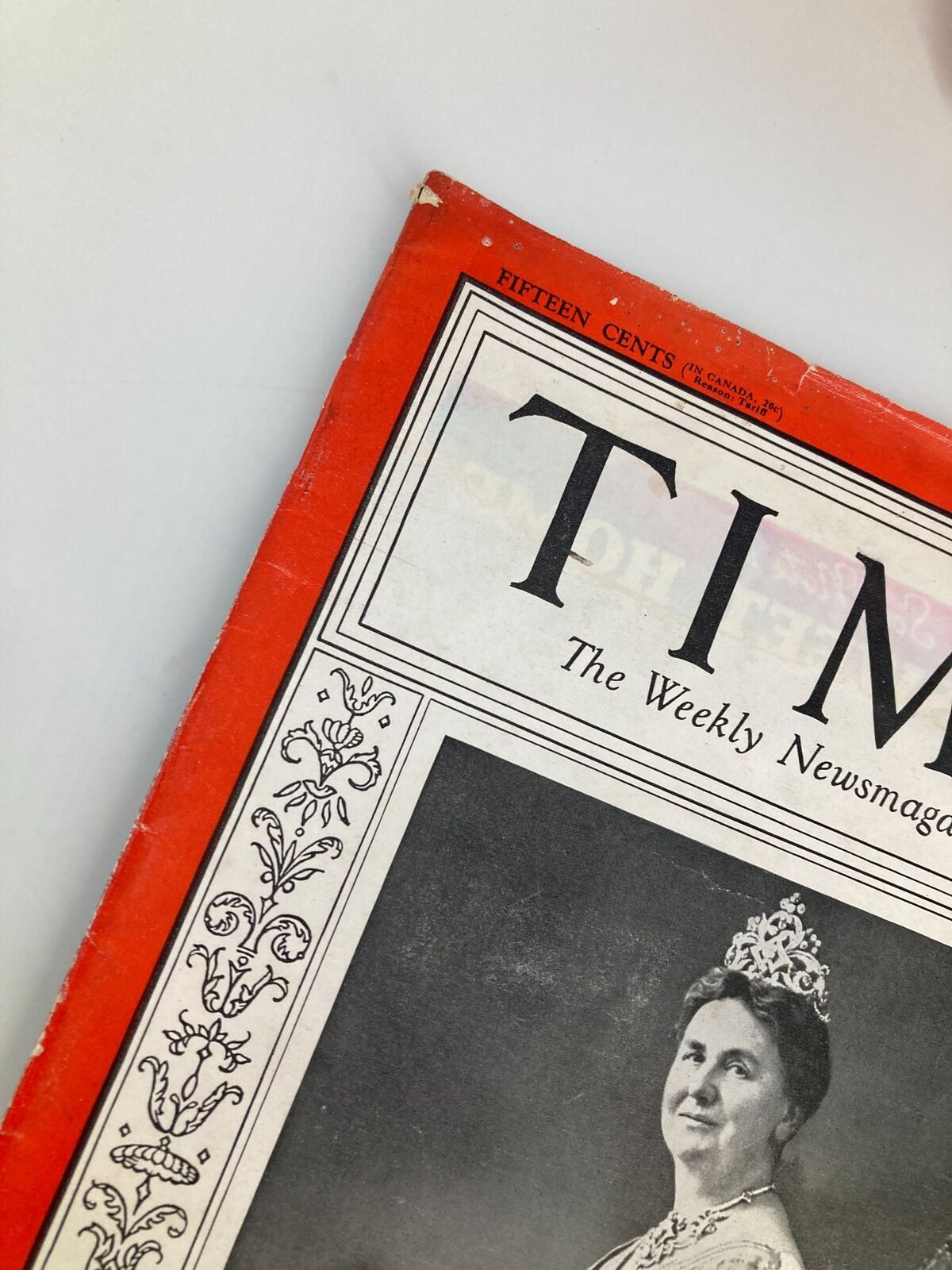 VTG Time Magazine August 12 1935 Vol 26 No. 7 Queen of the Netherlands