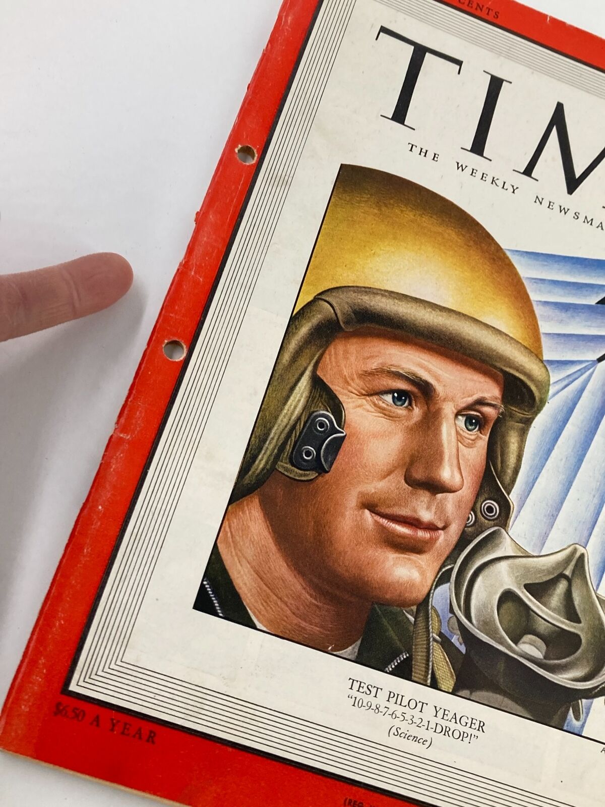 VTG Time Magazine April 18 1949 Vol 53 #16 Test Pilot Yeager (Science)