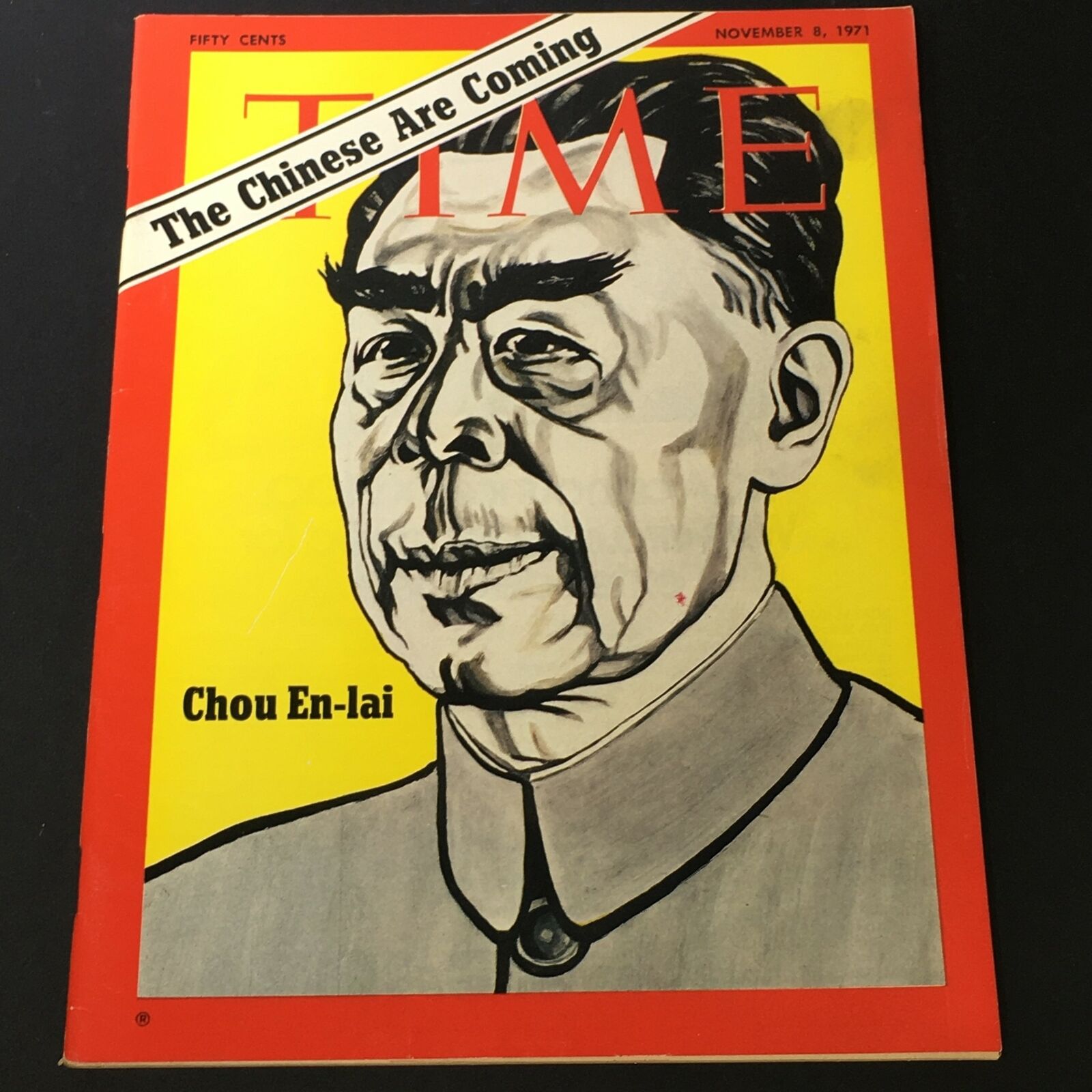 VTG Time Magazine November 8 1971 - Chou En-Lai / The Chinese Are Coming