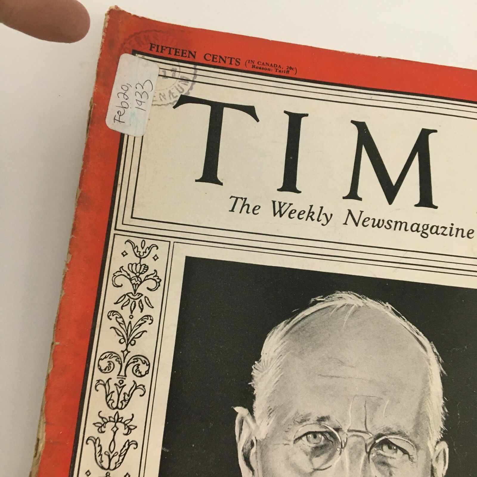 Time Magazine February 20 1933 Brigadier General William Wallace Atterbury