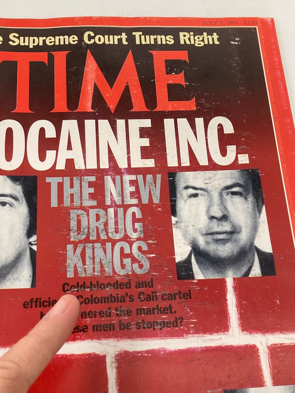 Time Magazine July 1 1991 Cali Cartel Narcos Drug King Cocaine Inc.