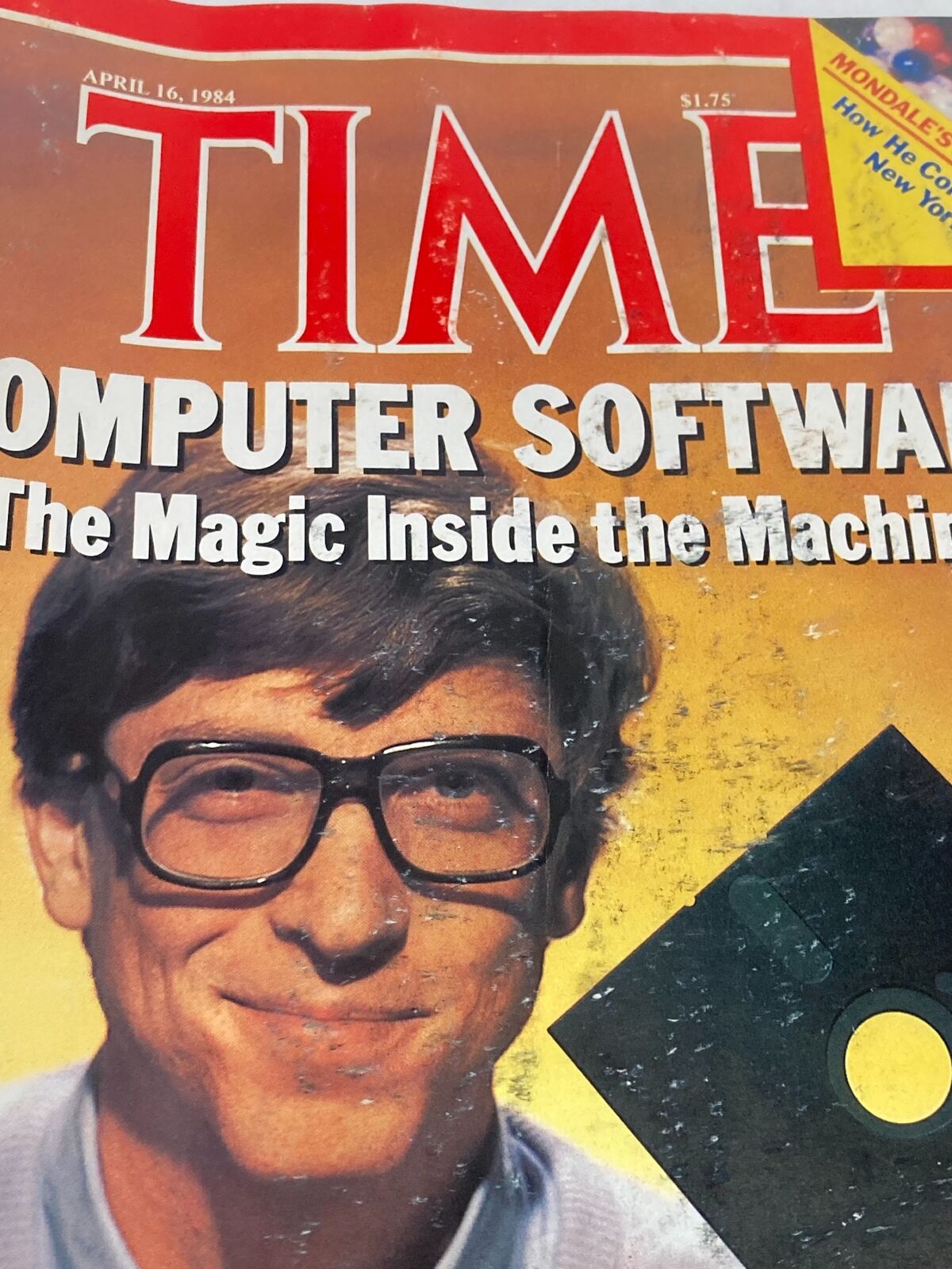 VTG Time Magazine April 16 1984 Bill Gates The Magic Inside the Machine