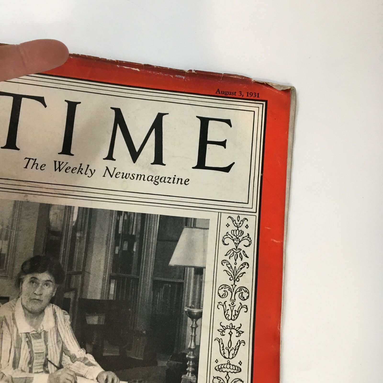 VTG Time Magazine August 3 1931 Vol. 18 No. 5 Willa Sibert Cather