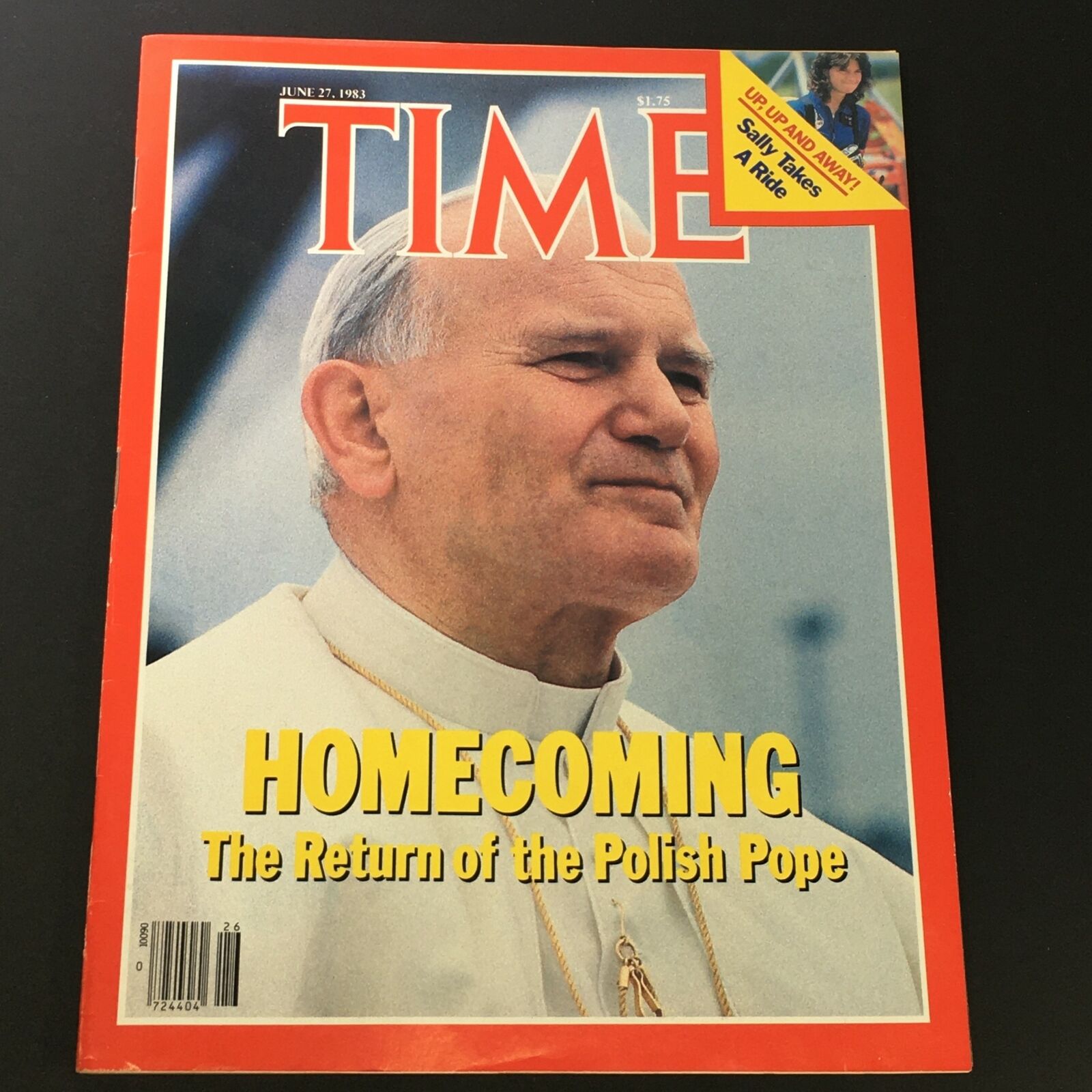 VTG Time Magazine June 27 1983 - Homecoming: The Return of Pope John Paul II