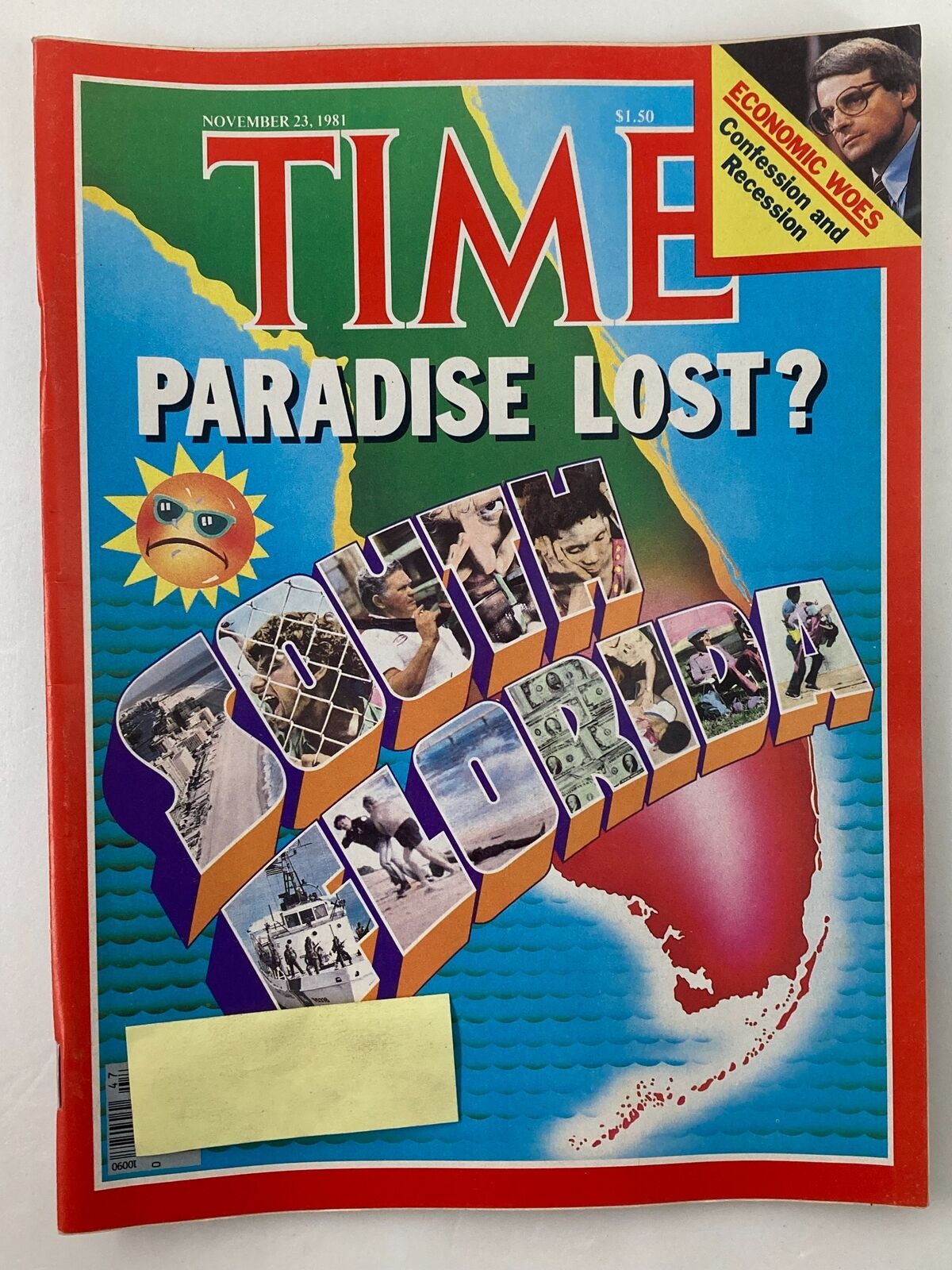 VTG Time Magazine November 23 1981 South Florida, A Paradise Lost?