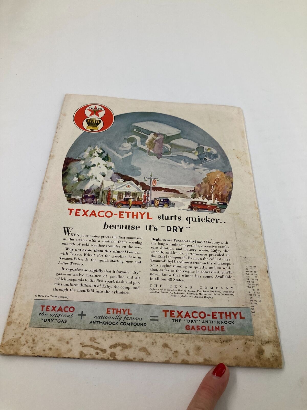 VTG Time Magazine December 29 1930 Vol 16 #26 His Holliness The Pope Pius XI