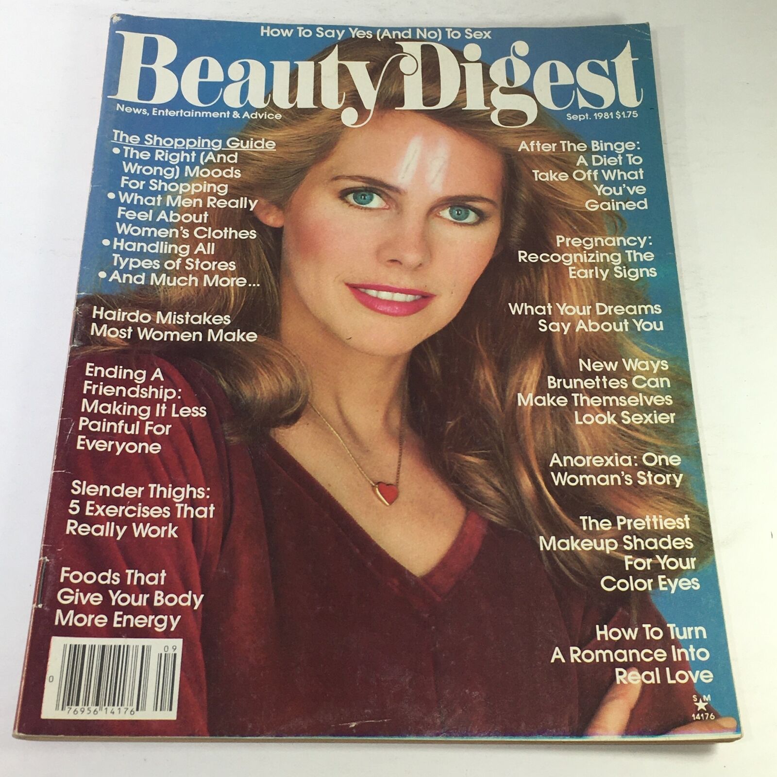 VTG Beauty Digest Magazine: September 1981 - News, Entertainment & Advice