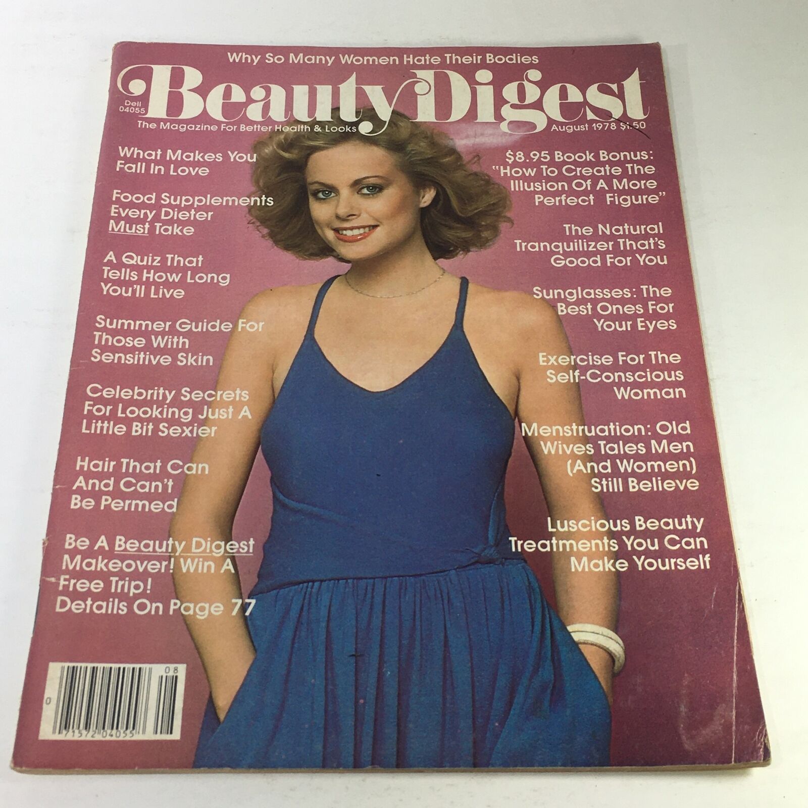 VTG Beauty Digest Magazine: August 1978 - For Better Health & Looks No Label