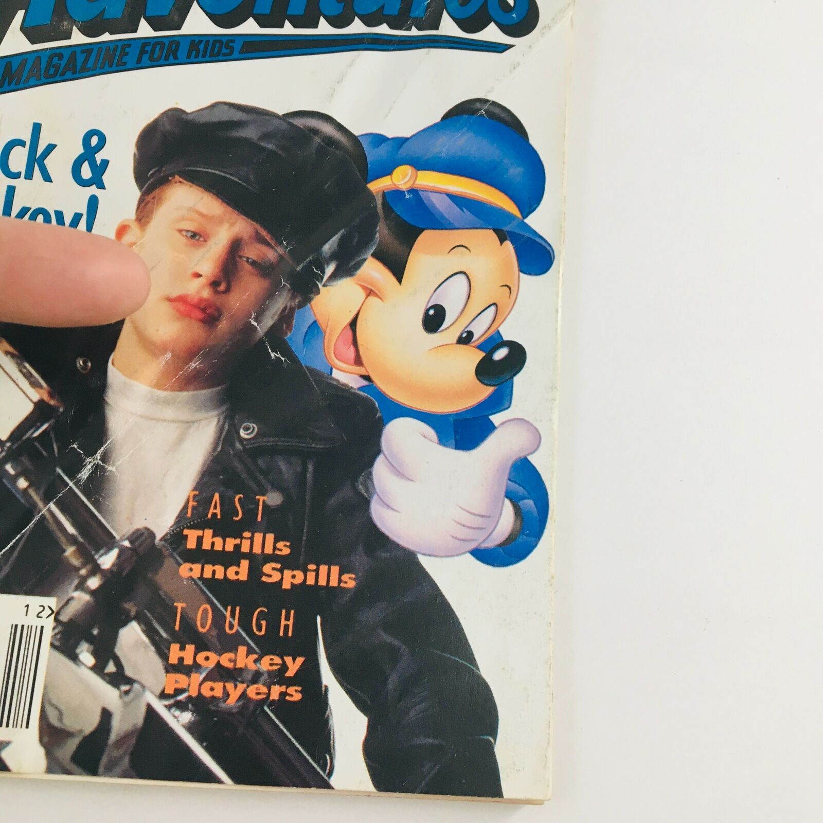 Disney Adventures Magazine December 1993 Macaulay Culkin & Mickey, No Label