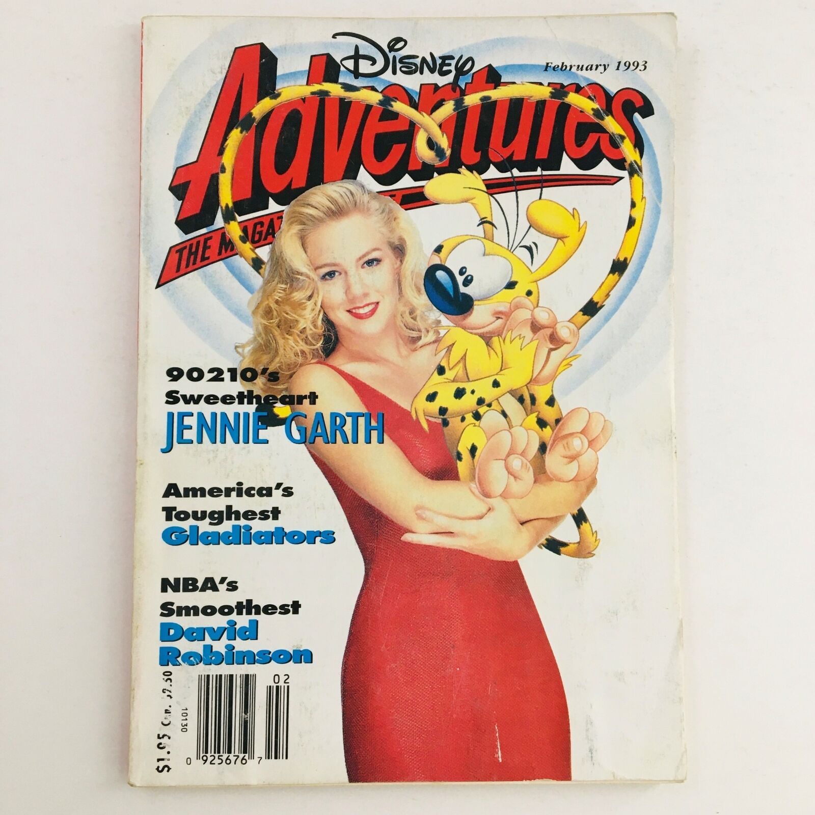 Disney Adventures Magazine February 1993 Jennie Garth & David Robinson No Label