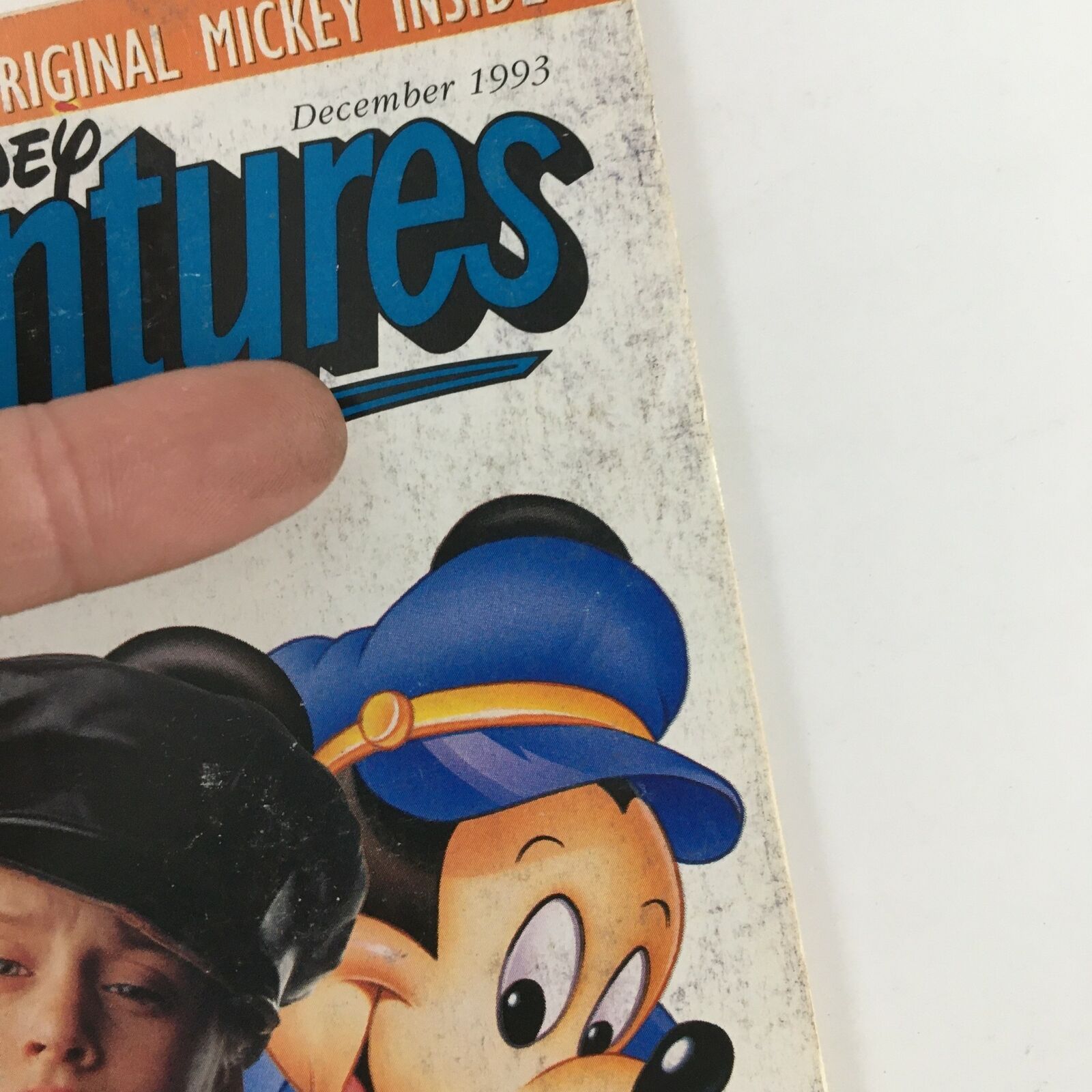 Disney Adventures Magazine December 1993 Macaulay Culkin & Mickey Mouse