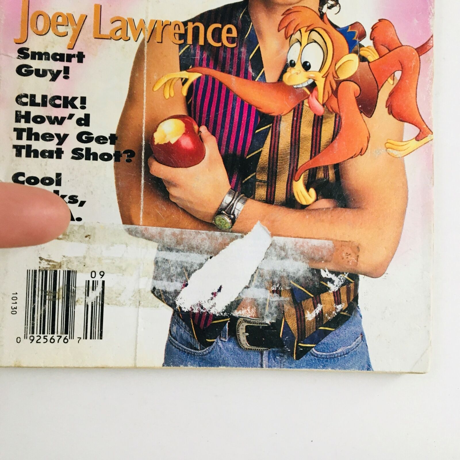 Disney Adventures Magazine September 1993 The Aladdin Voiceover Joey Lawrence