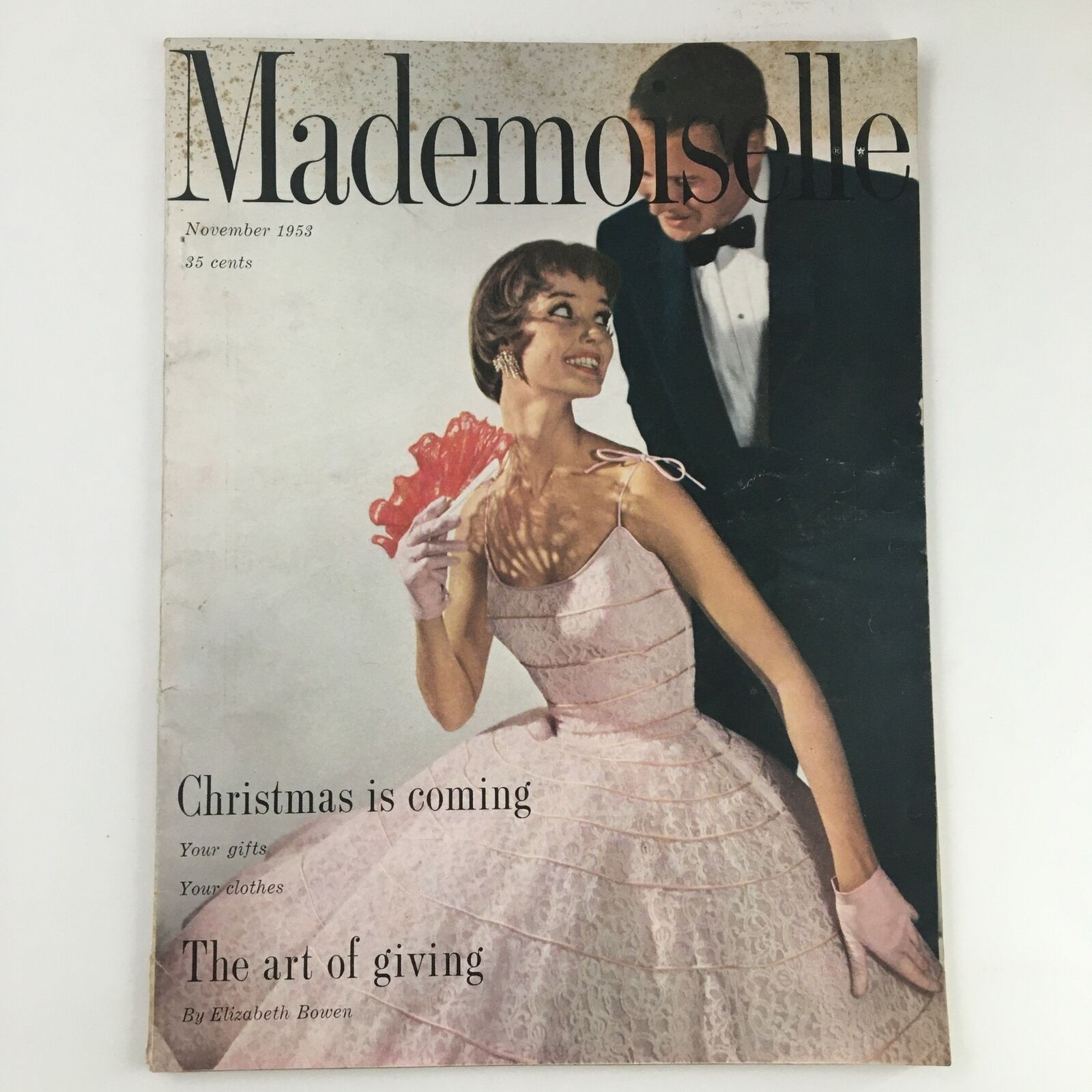 Mademoiselle Magazine November 1953 The Art of Giving by Elizabeth B. No Label