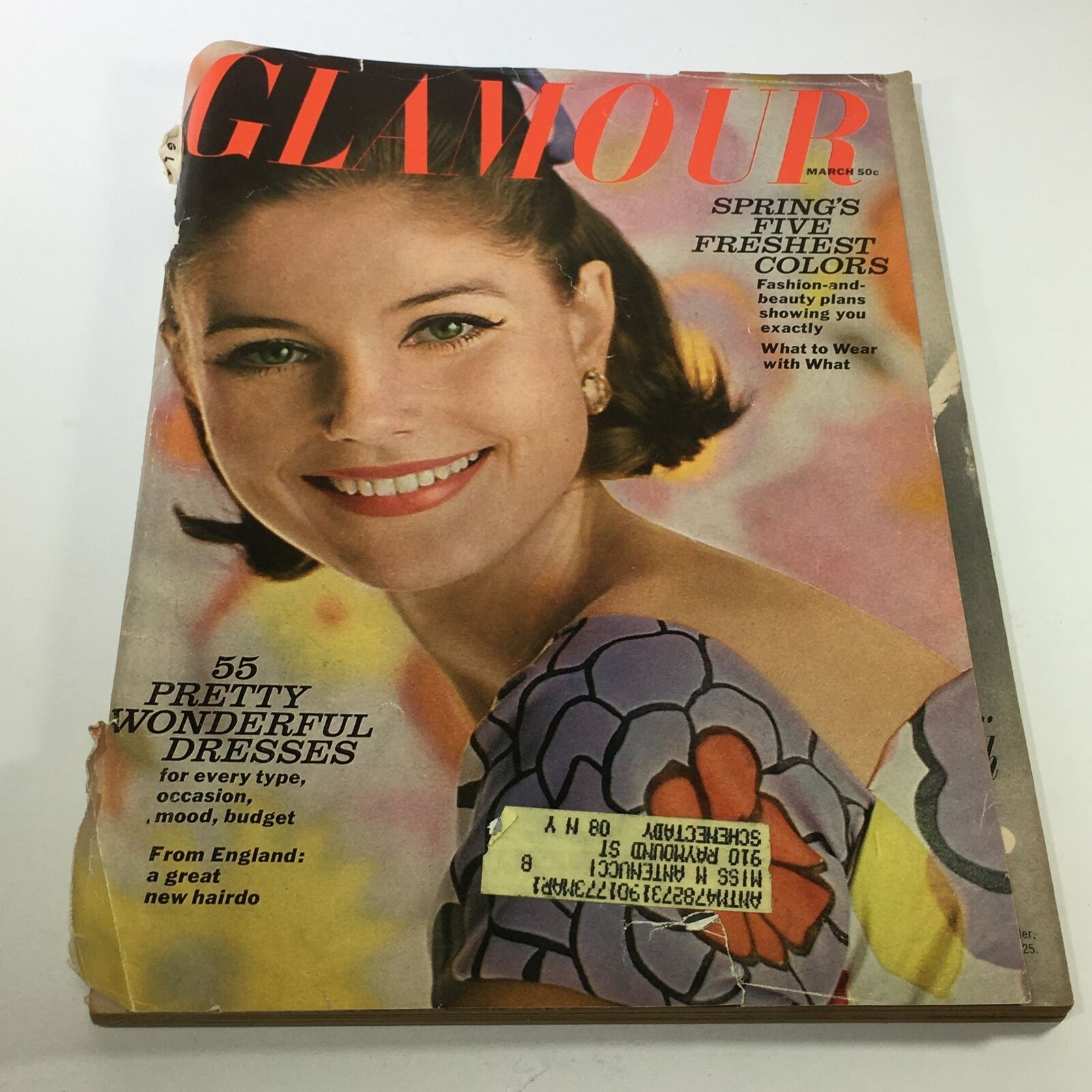 VTG Glamour Magazine: March 1964 - 55 Pretty Wonderful Dresses