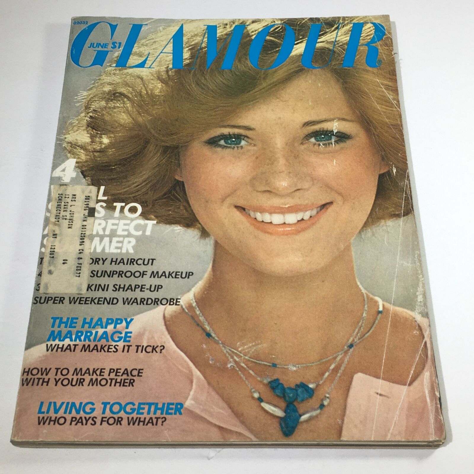 VTG Glamour Magazine: June 1975 - Shaun Casey Fashion Cover