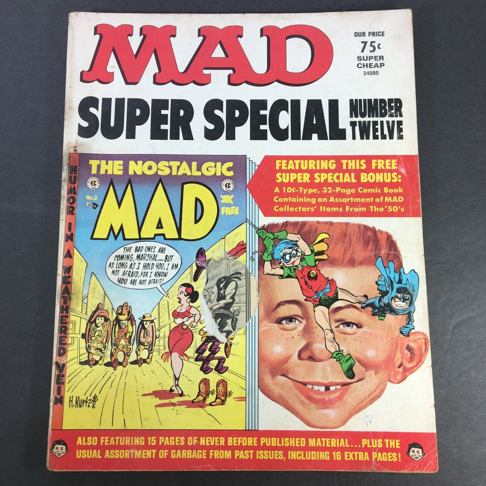 Mad #12 Super Special 1973 - Humor in Weathered Vein / Batman and Robin