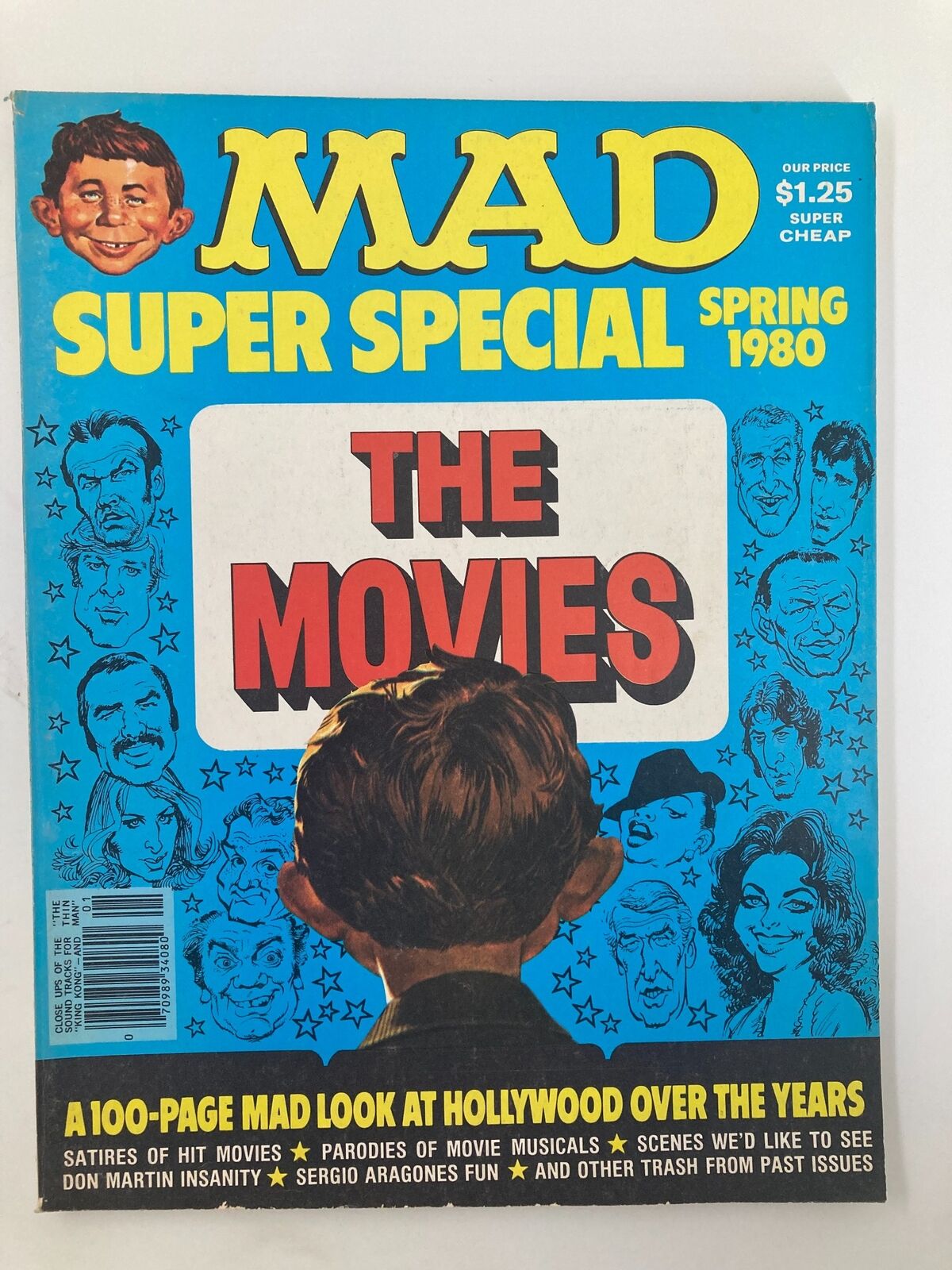 Mad Magazine Spring 1980 No. 30 Super Special The Movies Fine FN 6.0 No Label