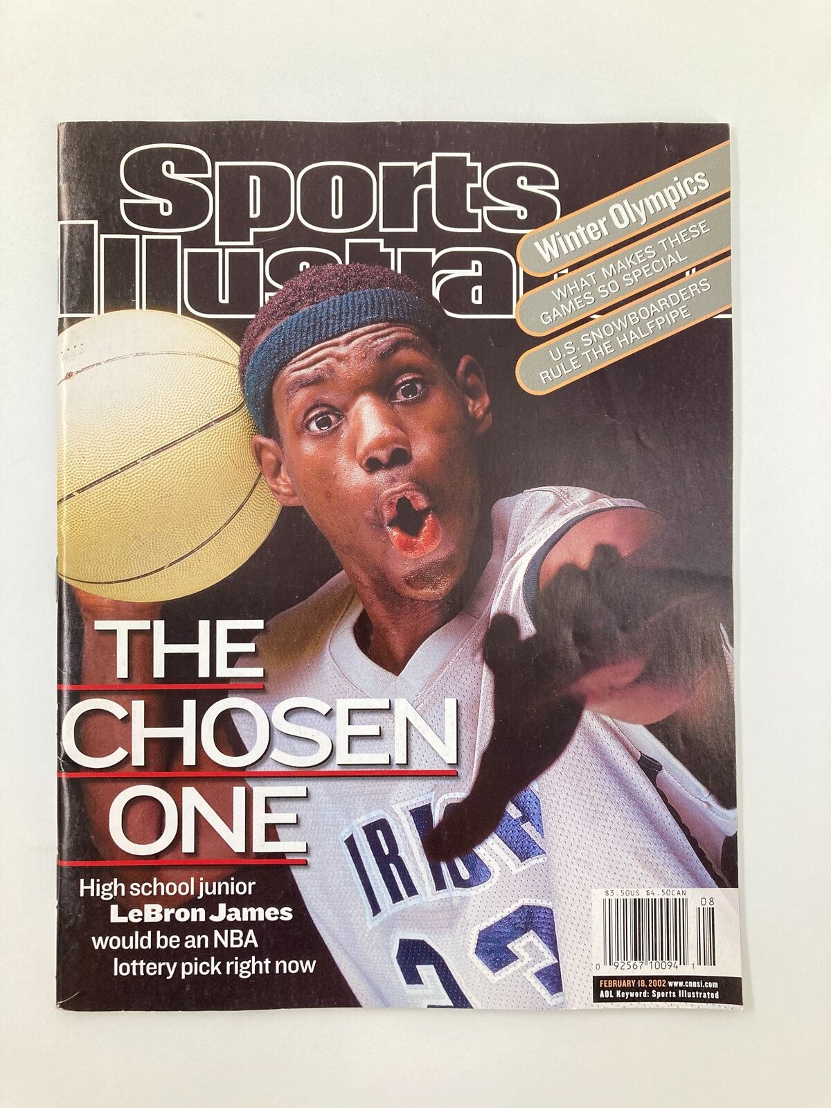 Sports Illustrated Magazine August 18 2002 Chosen One LeBron James Newsstand