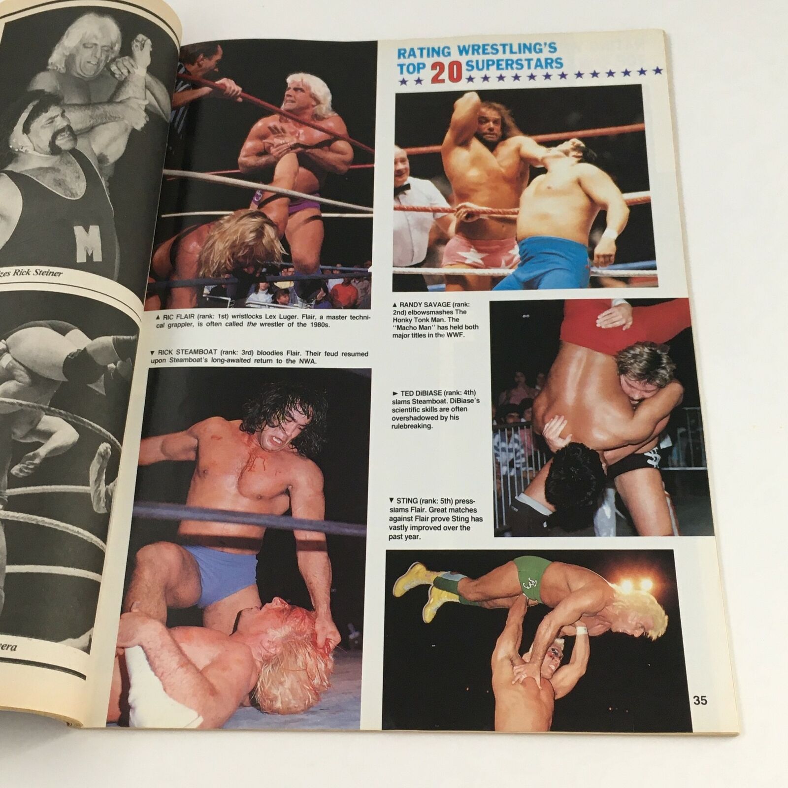 Wrestling Superstars Magazine Summer 1989 Hulk Hogan vs Ted DiBiase, No Label