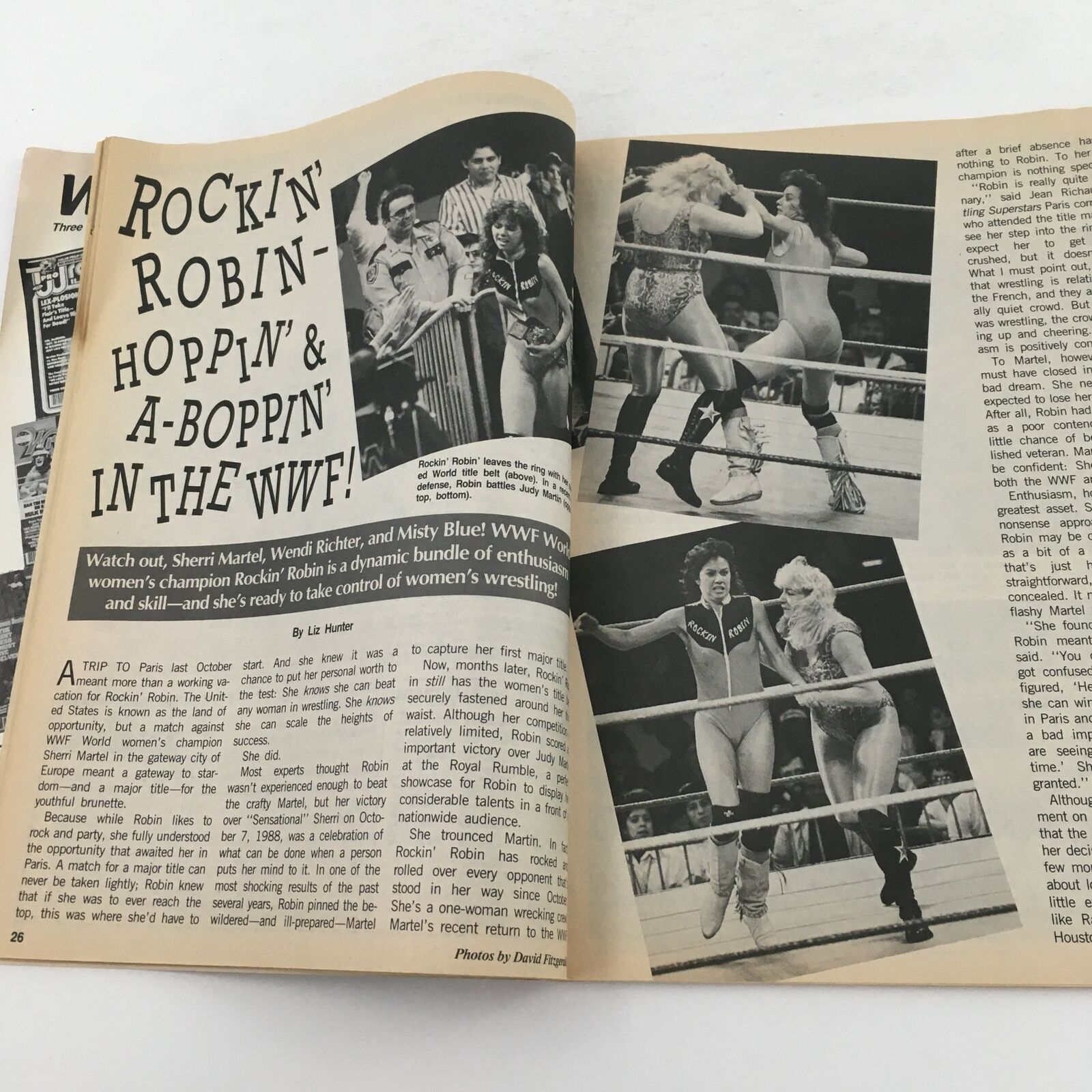 Wrestling Superstars Magazine Summer 1989 Hulk Hogan vs Ted DiBiase & JJ Dillon