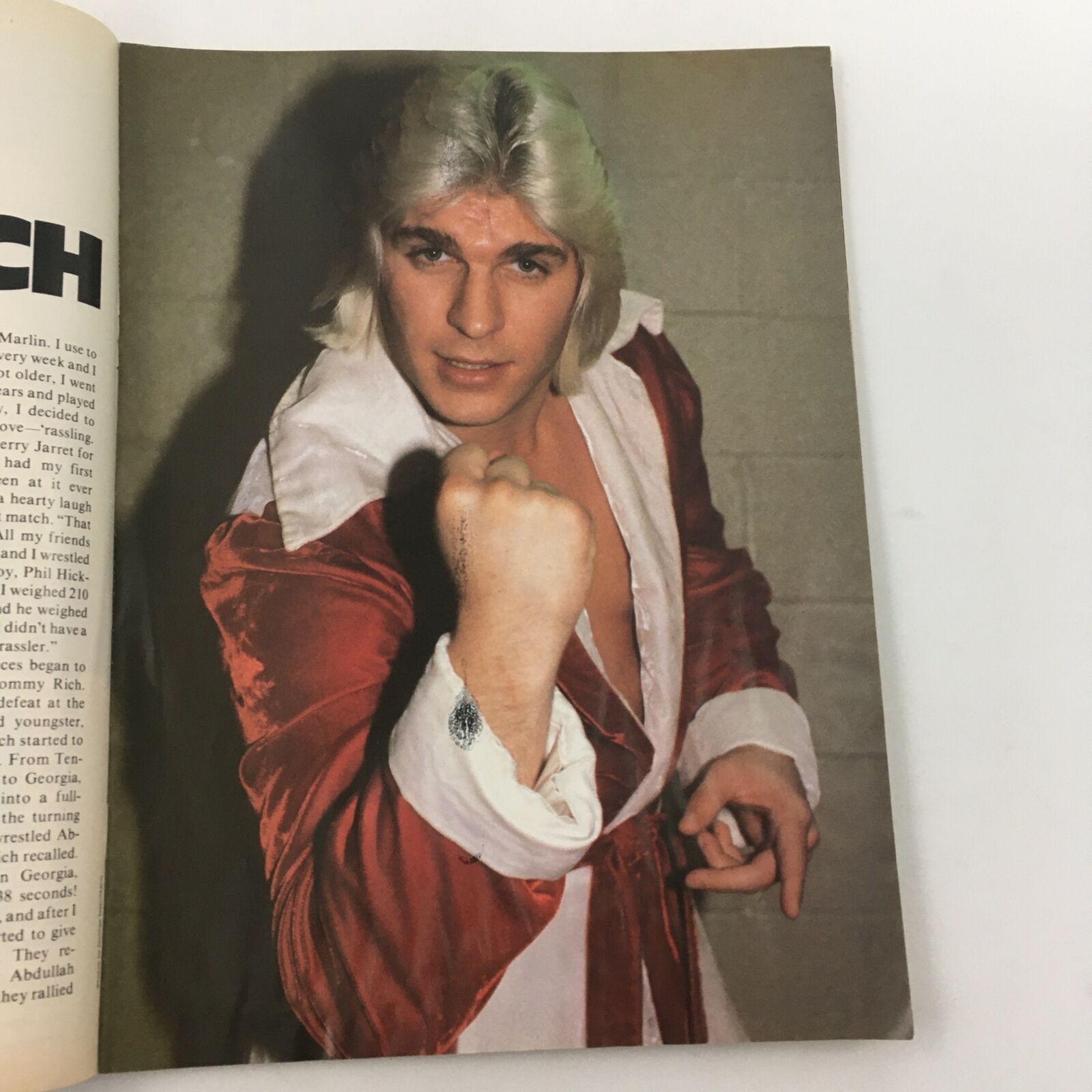 Wrestling's Main Event Magazine October 1982 Tommy Rich, Jimmy Snuka, Ken Patera