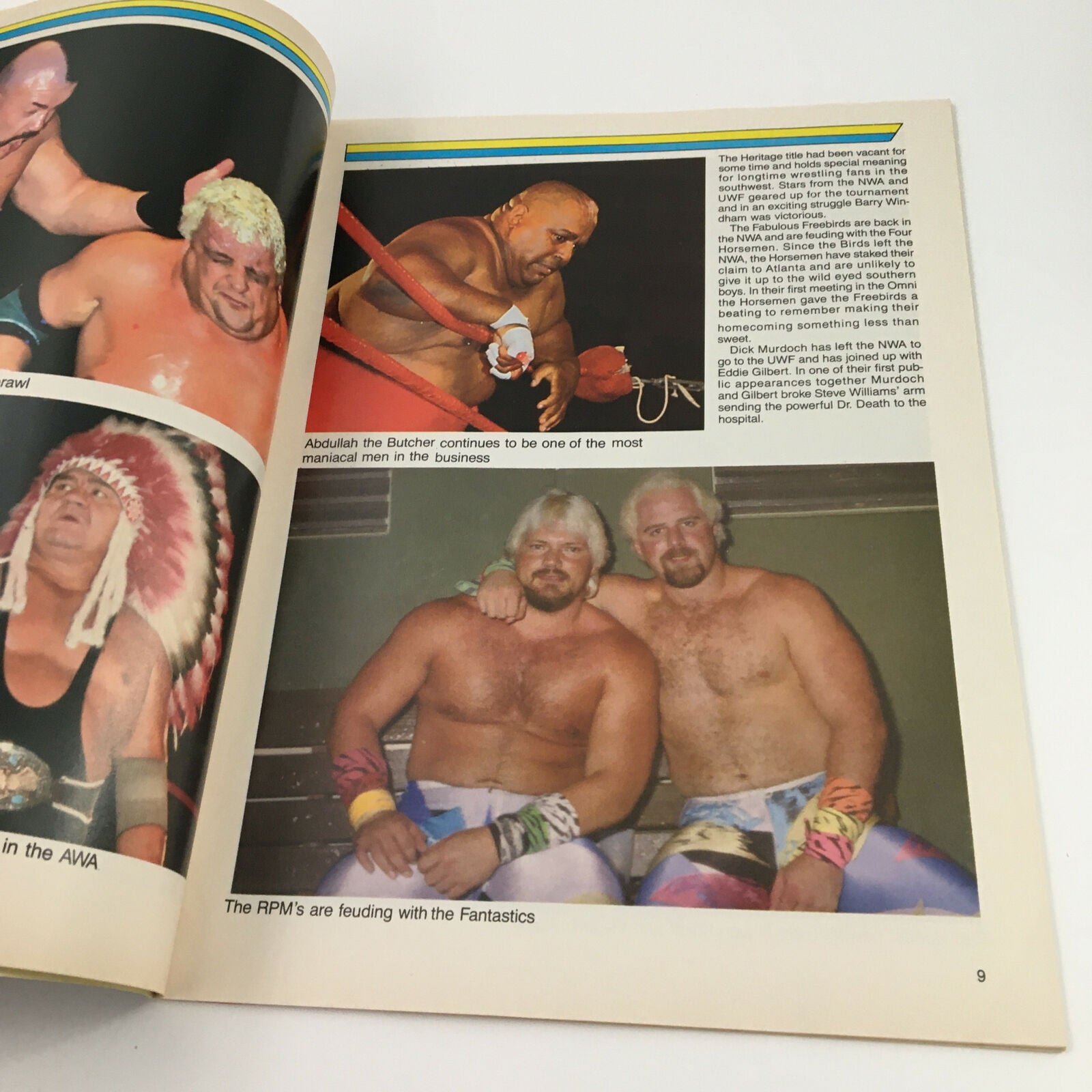 Wrestling Insider November 1987 Boris Zuchoff, Solvad Ustinov No Label