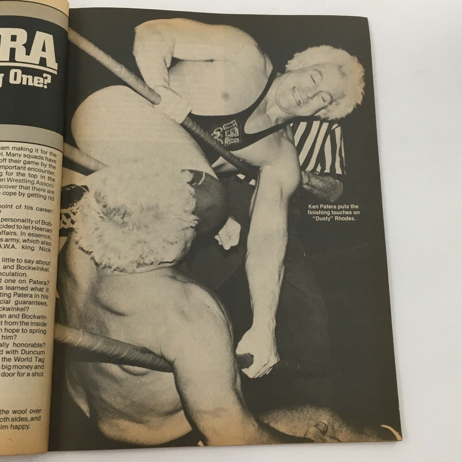 Wrestling World Magazine Summer 1982 Mat Idol Ric Martel Mauls Adrian Adonis