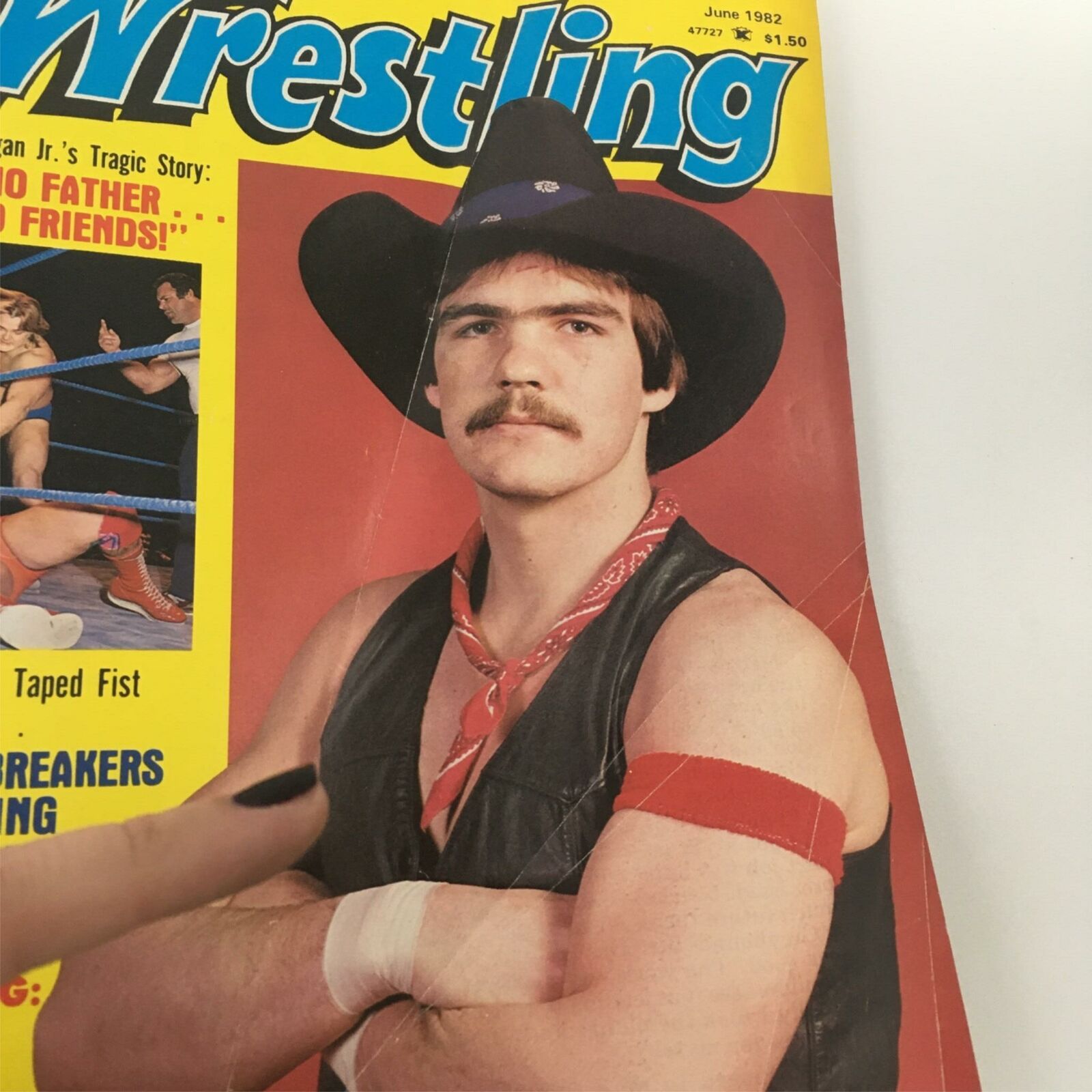 Inside Wrestling Magazine June 1982 Andre the Giant vs Harley Race Main Event