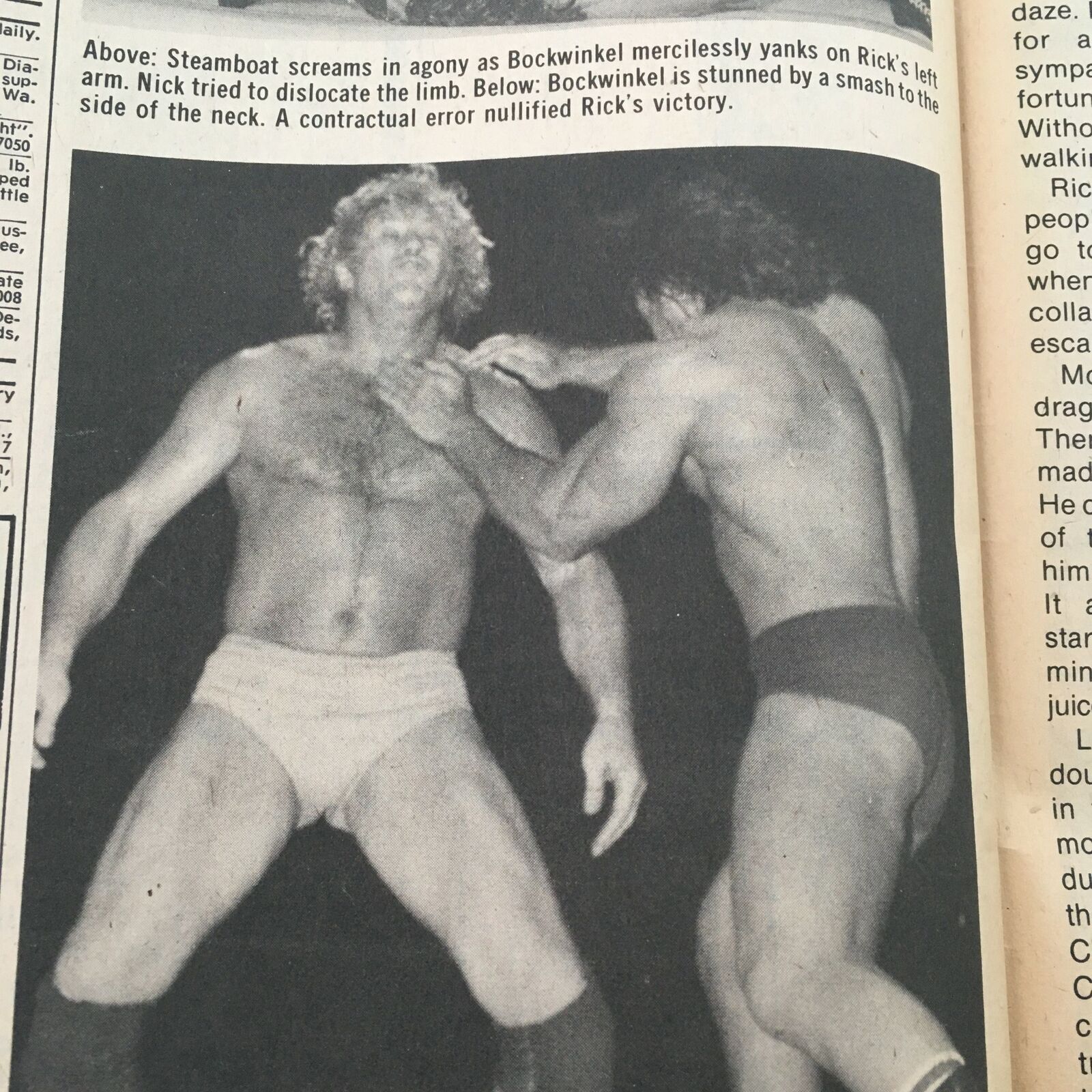 Inside Wrestling Magazine September 1979 Mil Mascaras vs Terry Funk, No Label