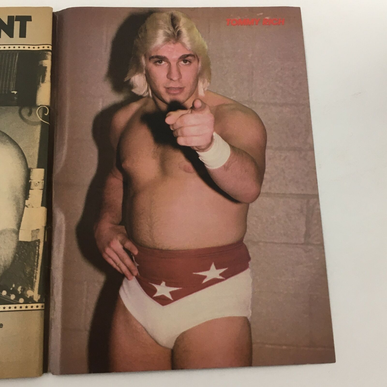 Wrestling World Magazine Winter 1982 Billy Graham Return and Harley Face Feature