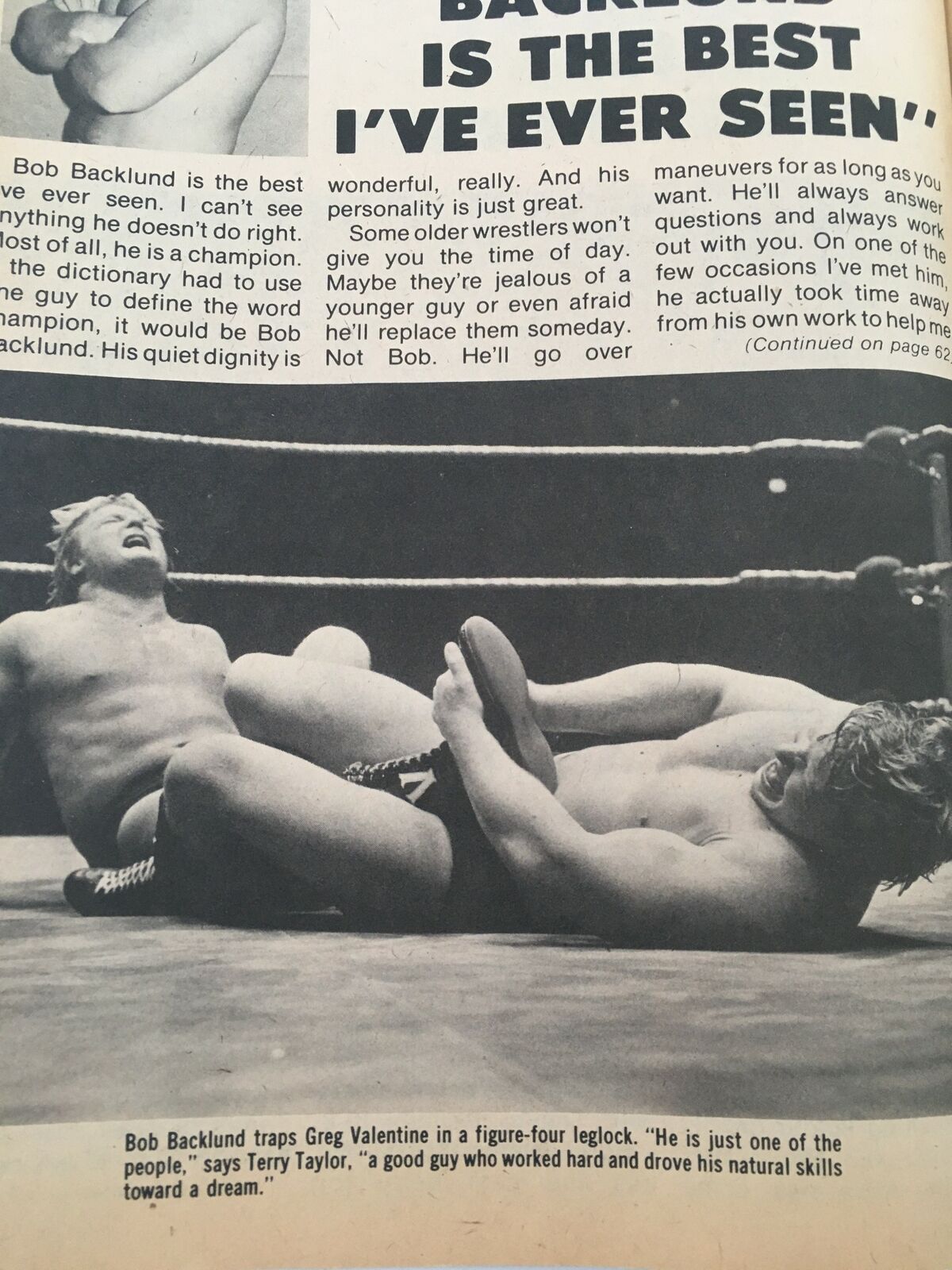 Wrestling Super Stars Magazine Spring 1981 Andre the Giant & Ric Flair Feature