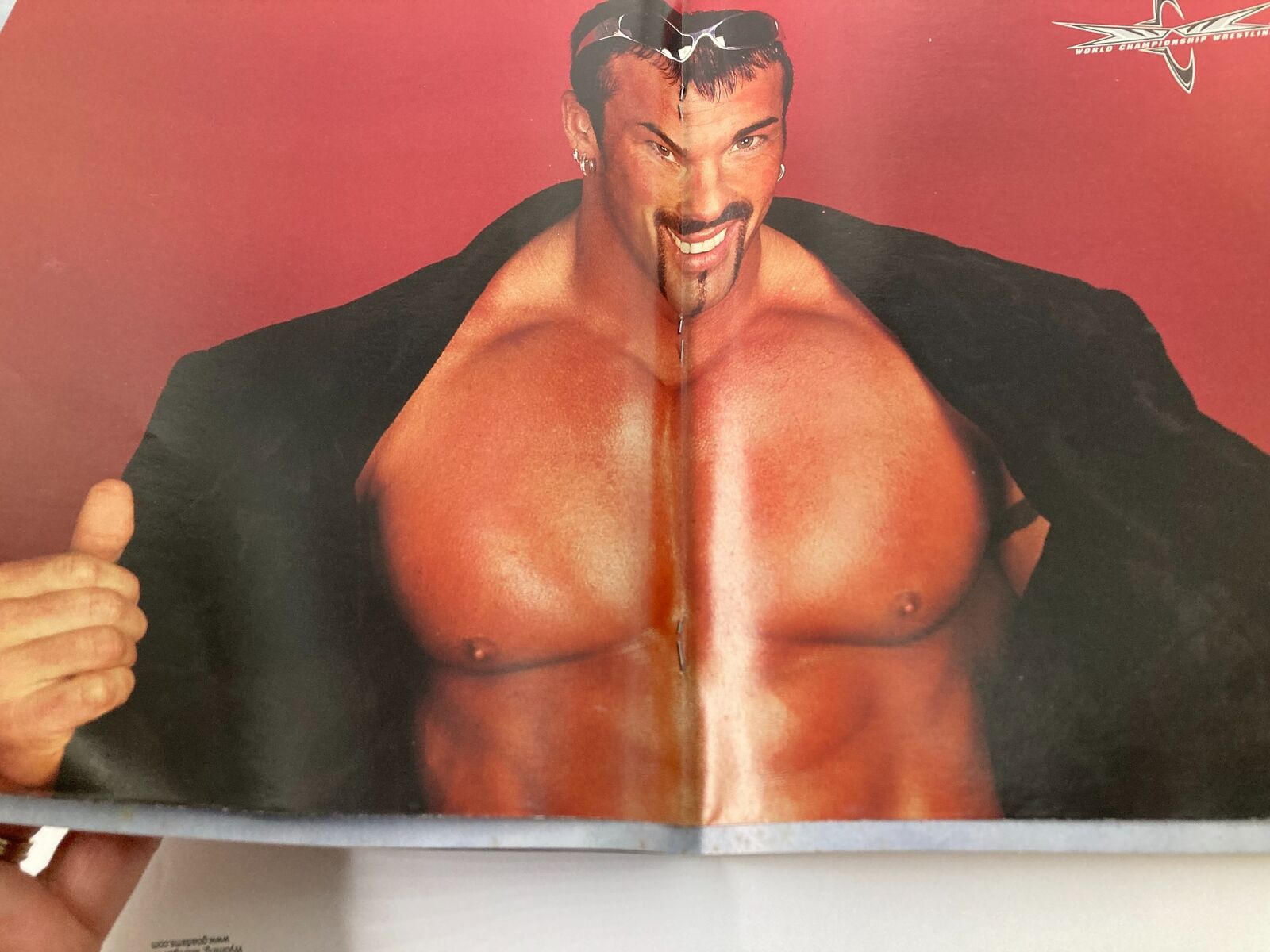 WCW Magazine Issue 52 July 1999 Bill Goldberg's Generation w Poster No Label