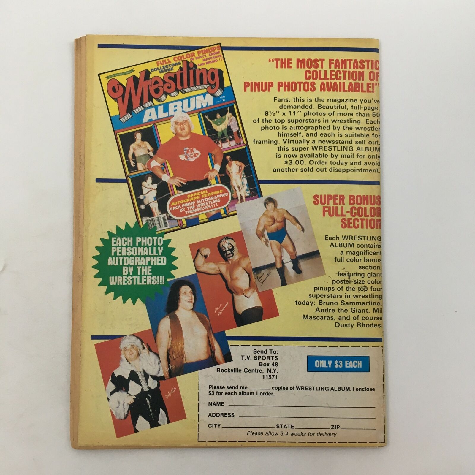 WWF The Wrestler Magazine June 1980 Harley Race and Dick Murdock Team Up