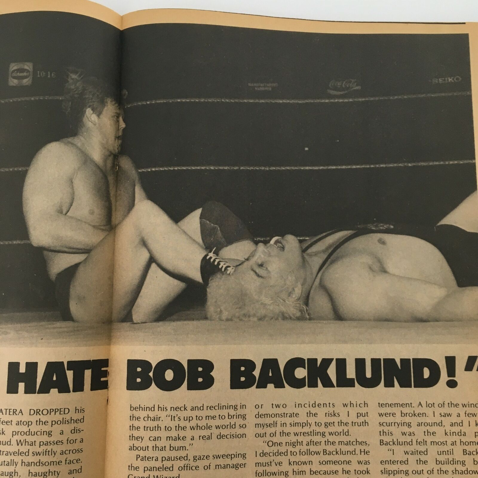 WWF The Wrestler Magazine June 1980 Harley Race and Dick Murdock Team Up