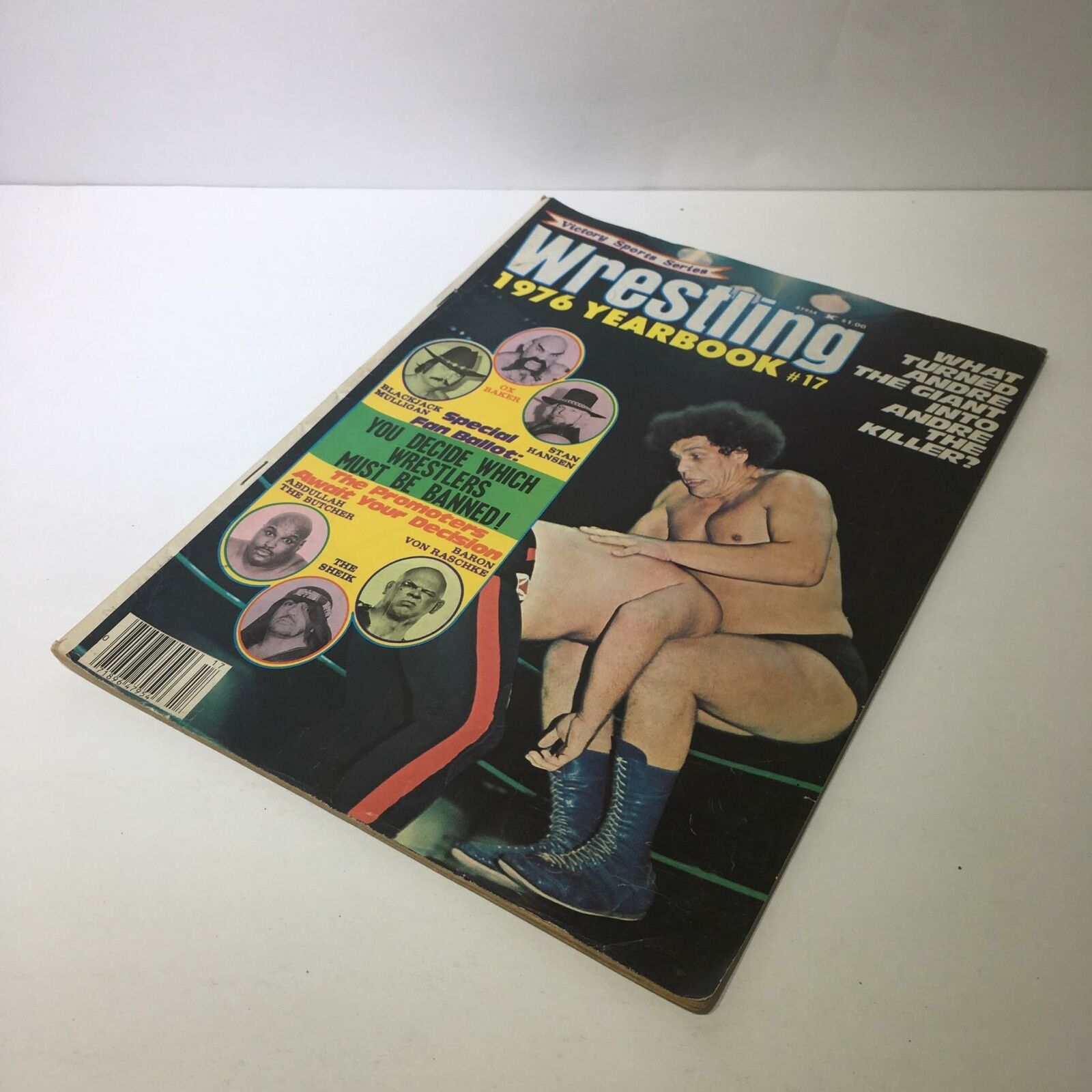 Victory Sports Series: Wrestling 1976 Yearbook #17