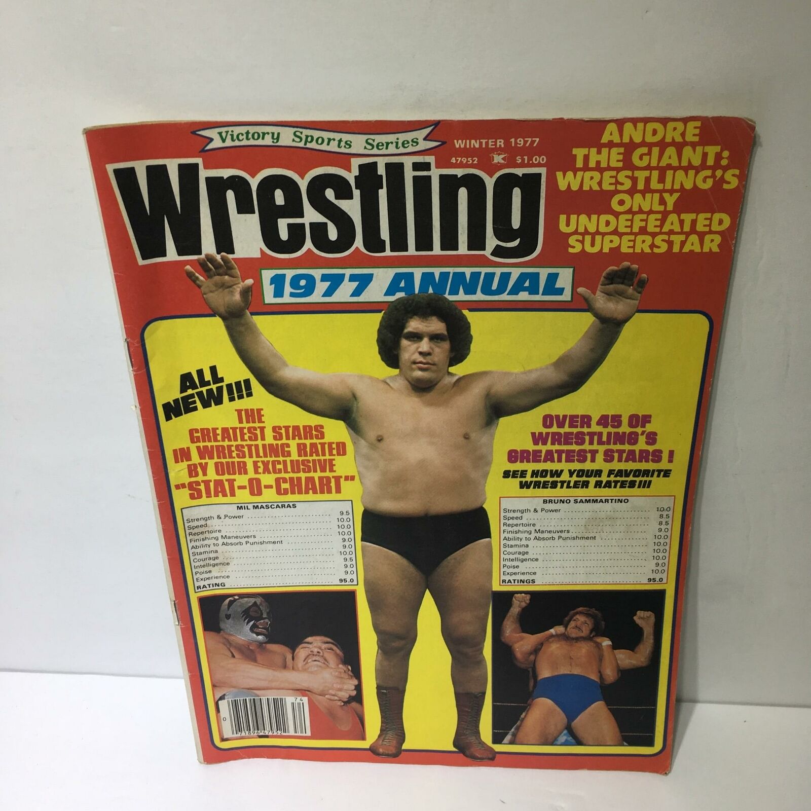 Wrestling 1977 Annual Winter 1977 - Andre the Giant