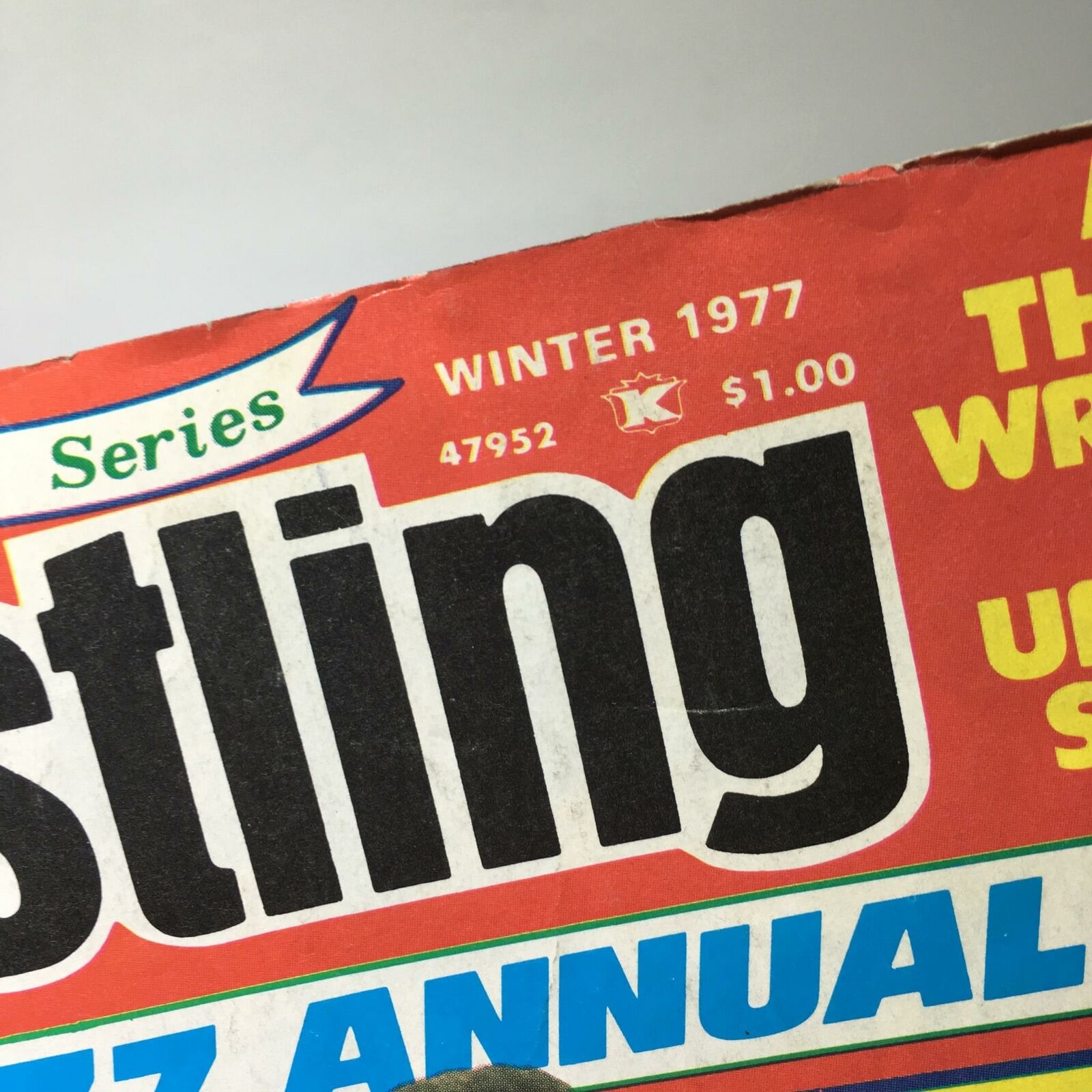 Wrestling 1977 Annual Winter 1977 - Andre the Giant