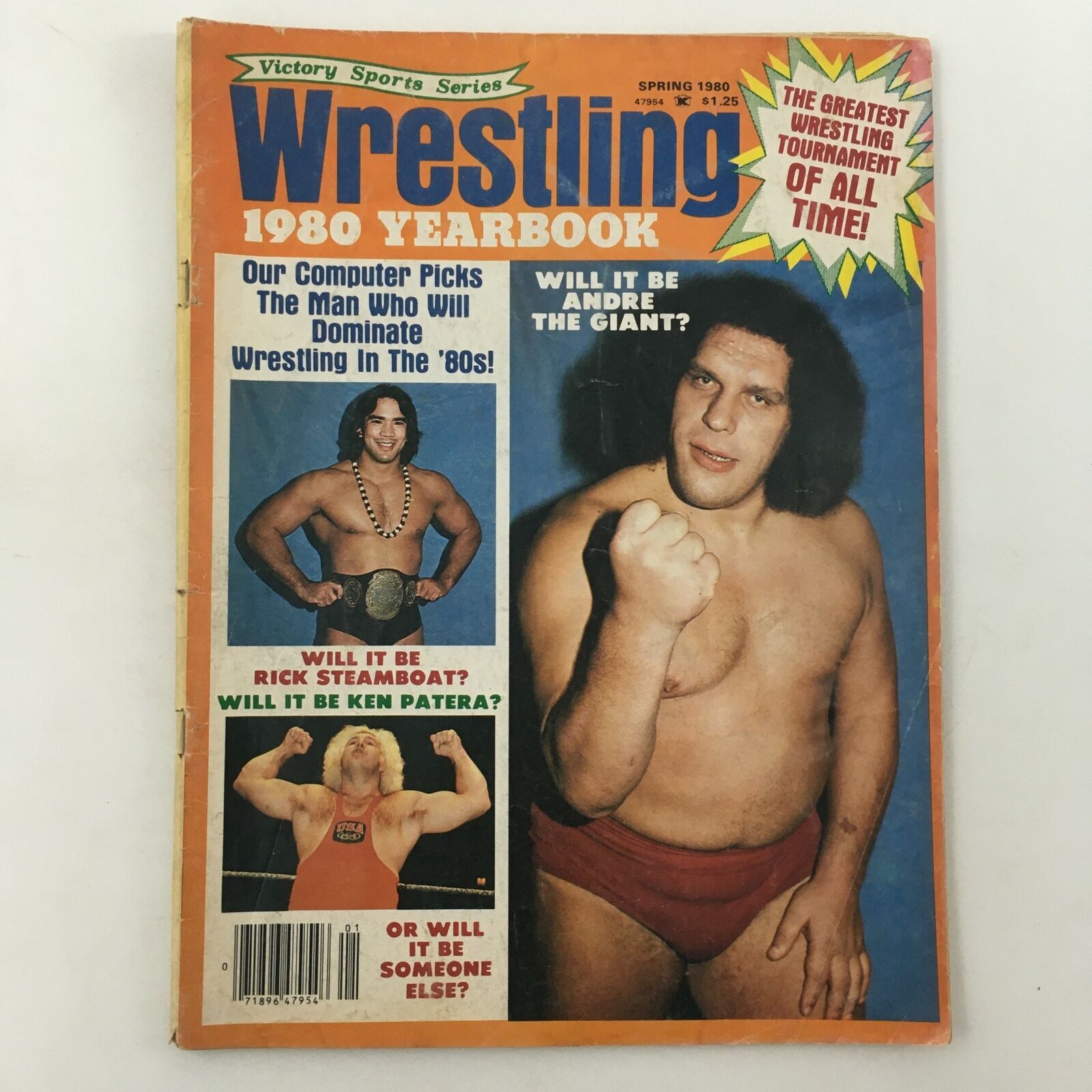 Wrestling Magazine Spring 1980 Andre the Giant, Rick Steamboat & Ken Patera