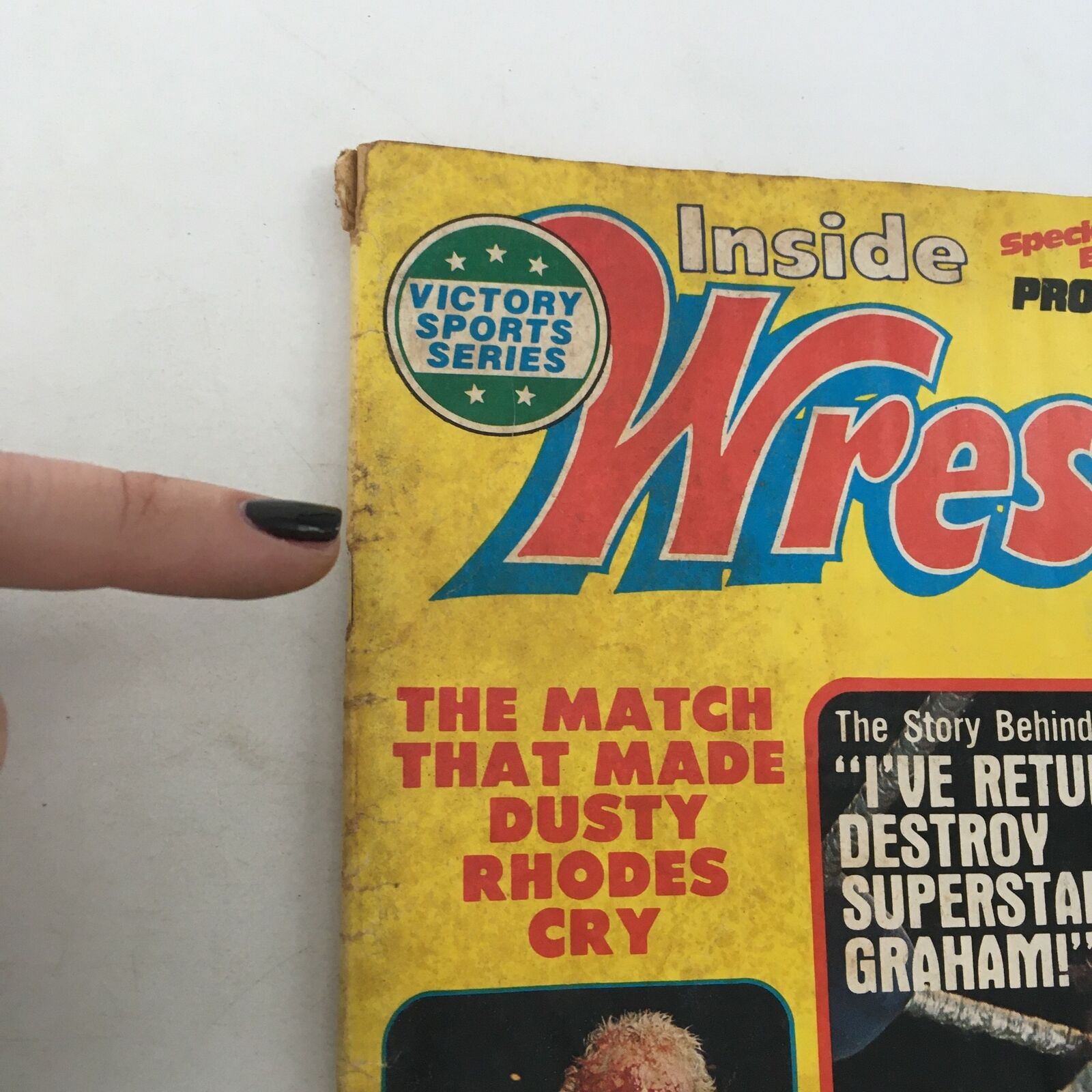 Inside Wrestling Magazine January 1979 Bruno Sammartino Returns and Dusty Rhodes