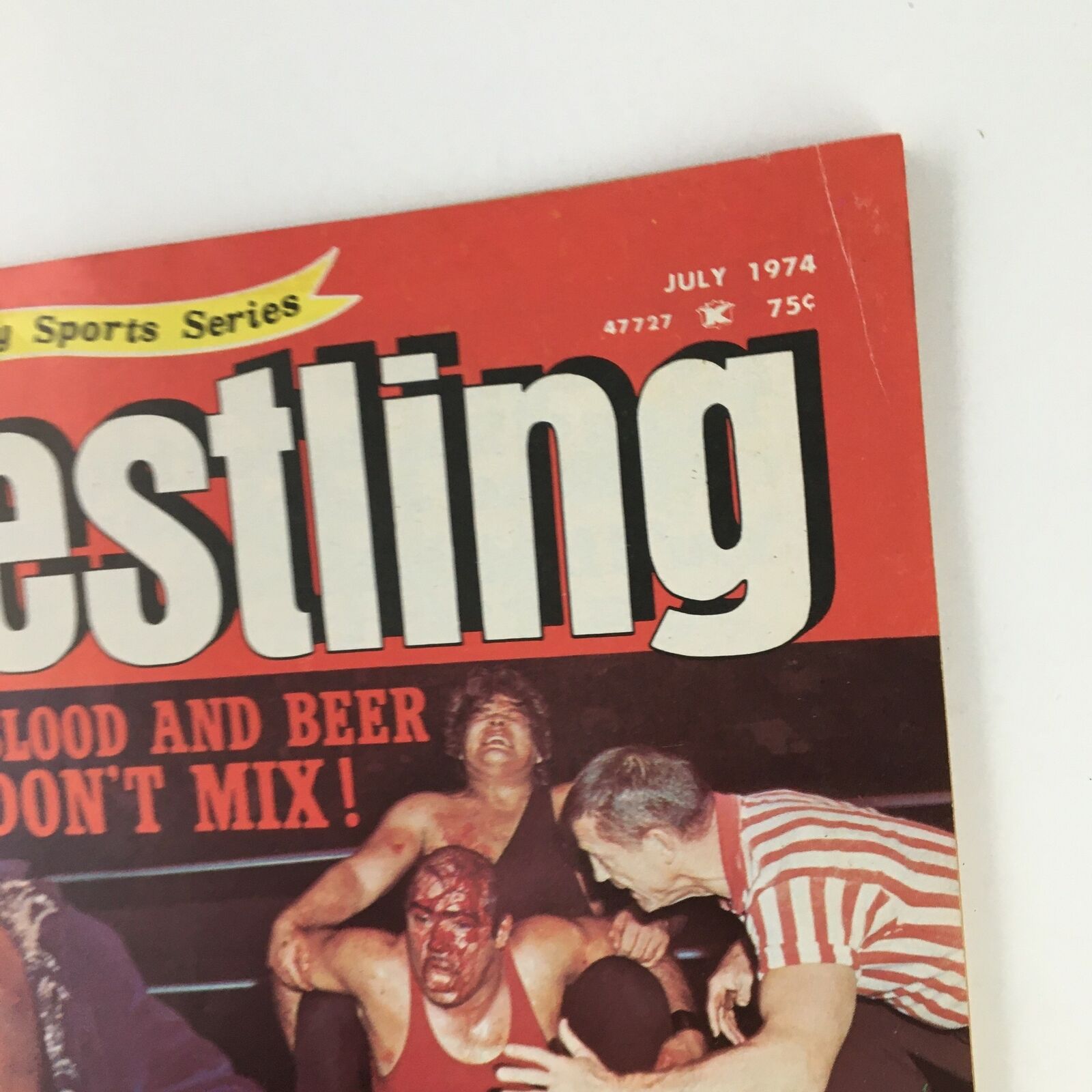 Inside Wrestling Magazine July 1974 Don Leo Jonathan & Bobby Heenan, No Label