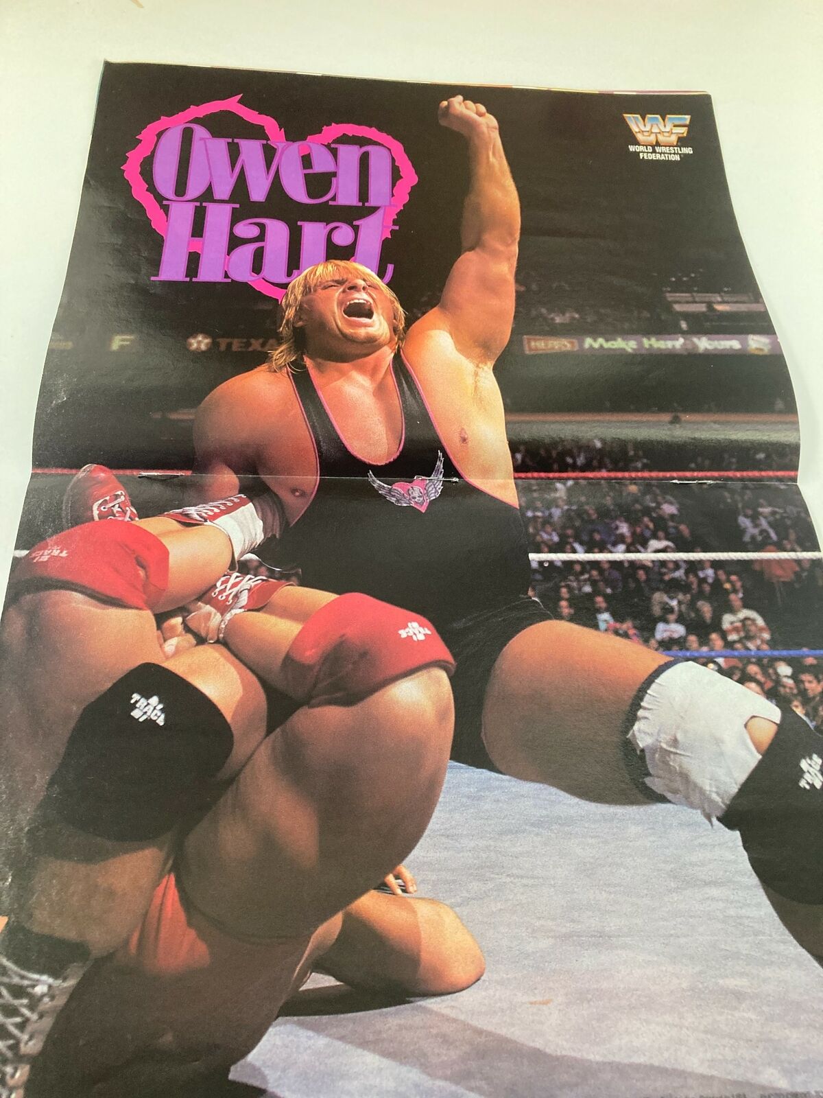 WWF Program Vol. 225 Lex Luther, Yokozuna, Owen Hart & Bret Hart No Label