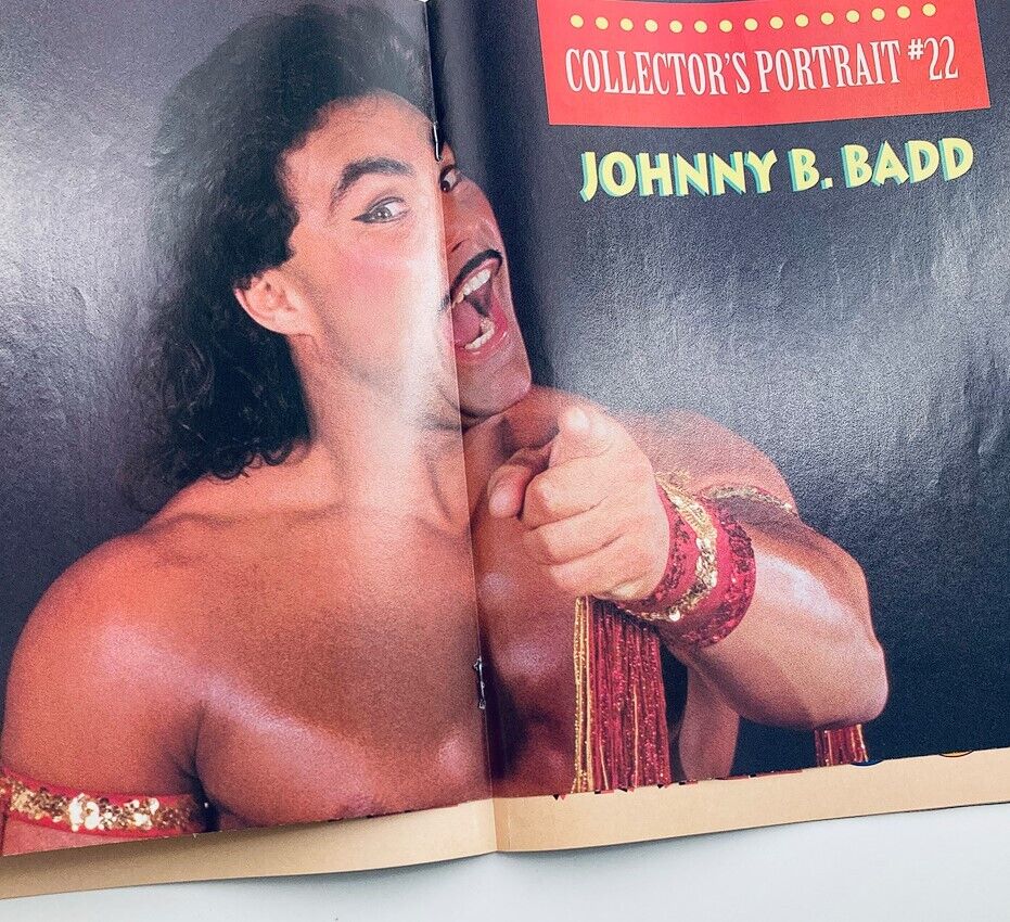 WCW Wrestling Magazine October 1993 Sting, Vader & Johnny B. Badd w Poster